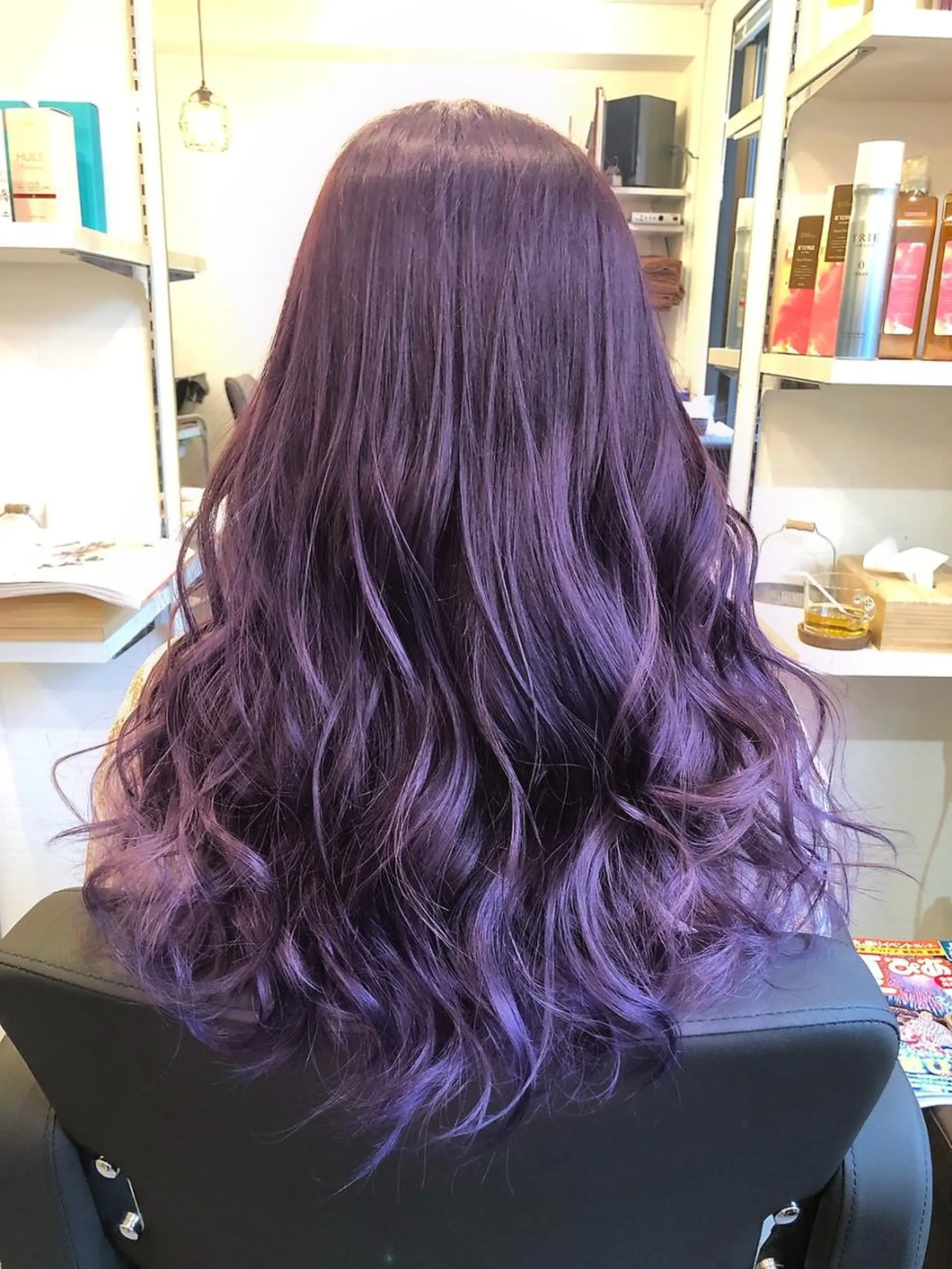 セミロング 100%高級人毛使用 LANIUMEDAのヘアスタイル