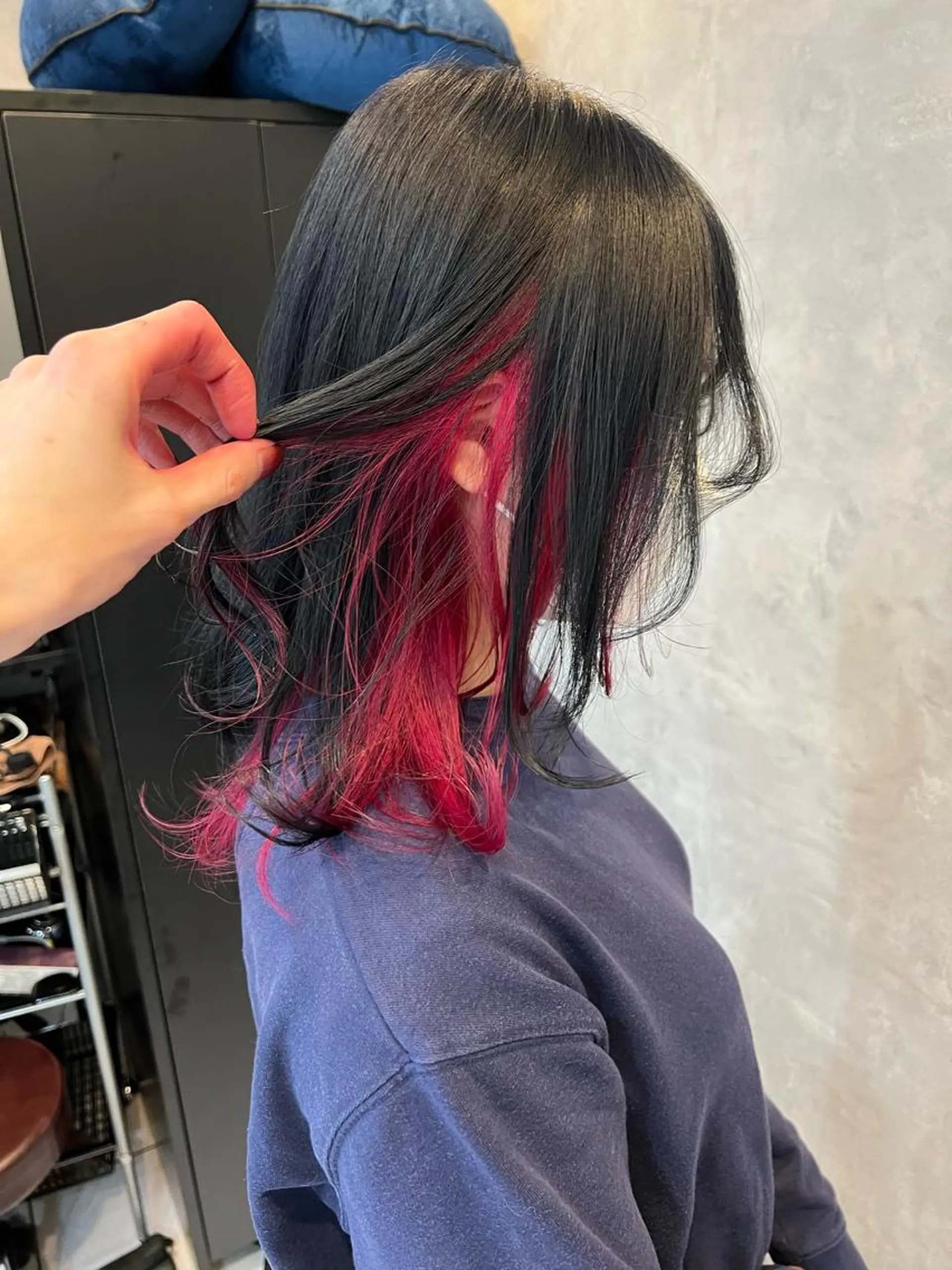 カラー SALOWIN栄 高須大貴のヘアスタイル