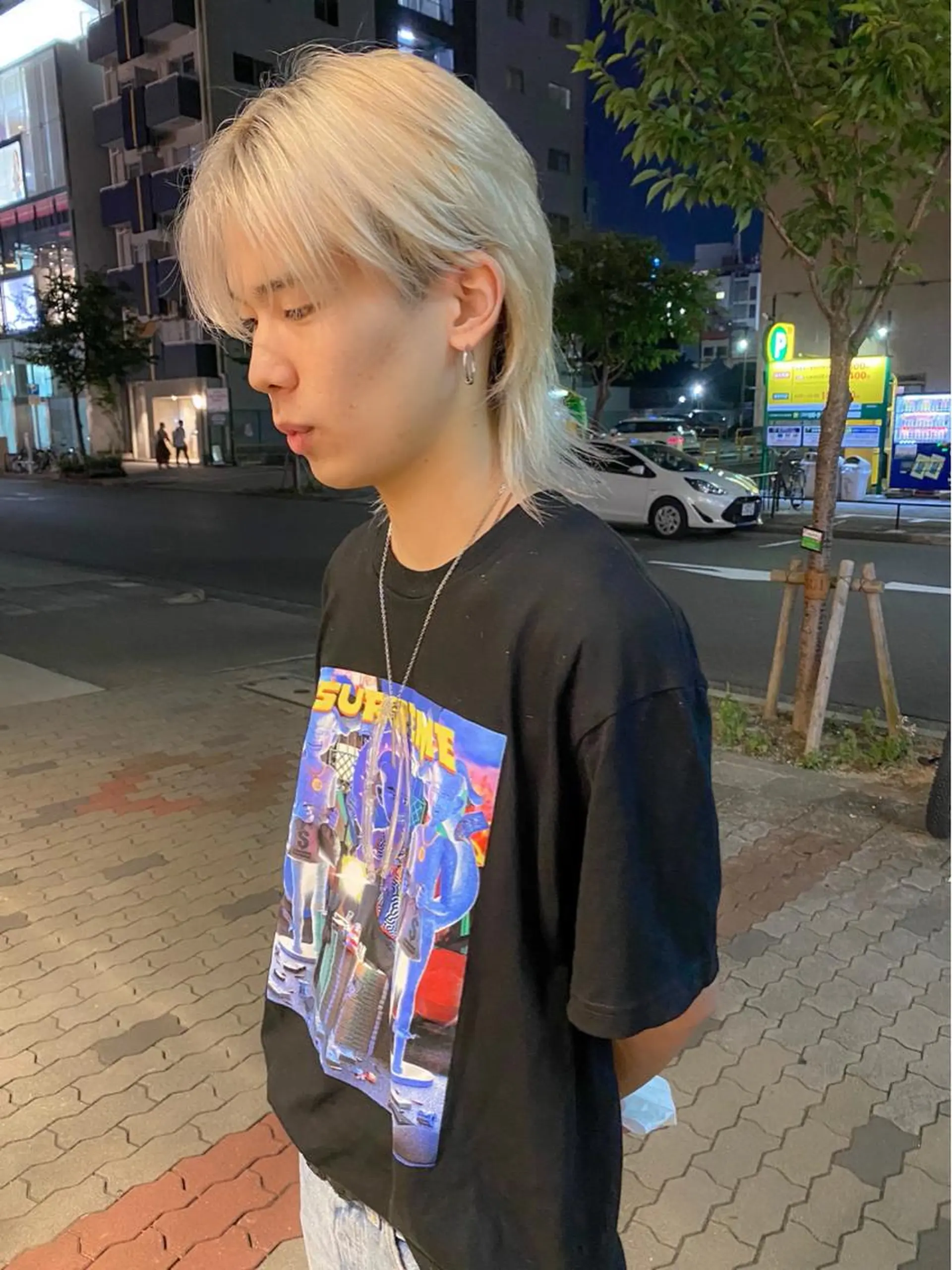 カラー メンズ カット ヘアカラー メンズ/スパイキー ショート/ミツイのヘアスタイル