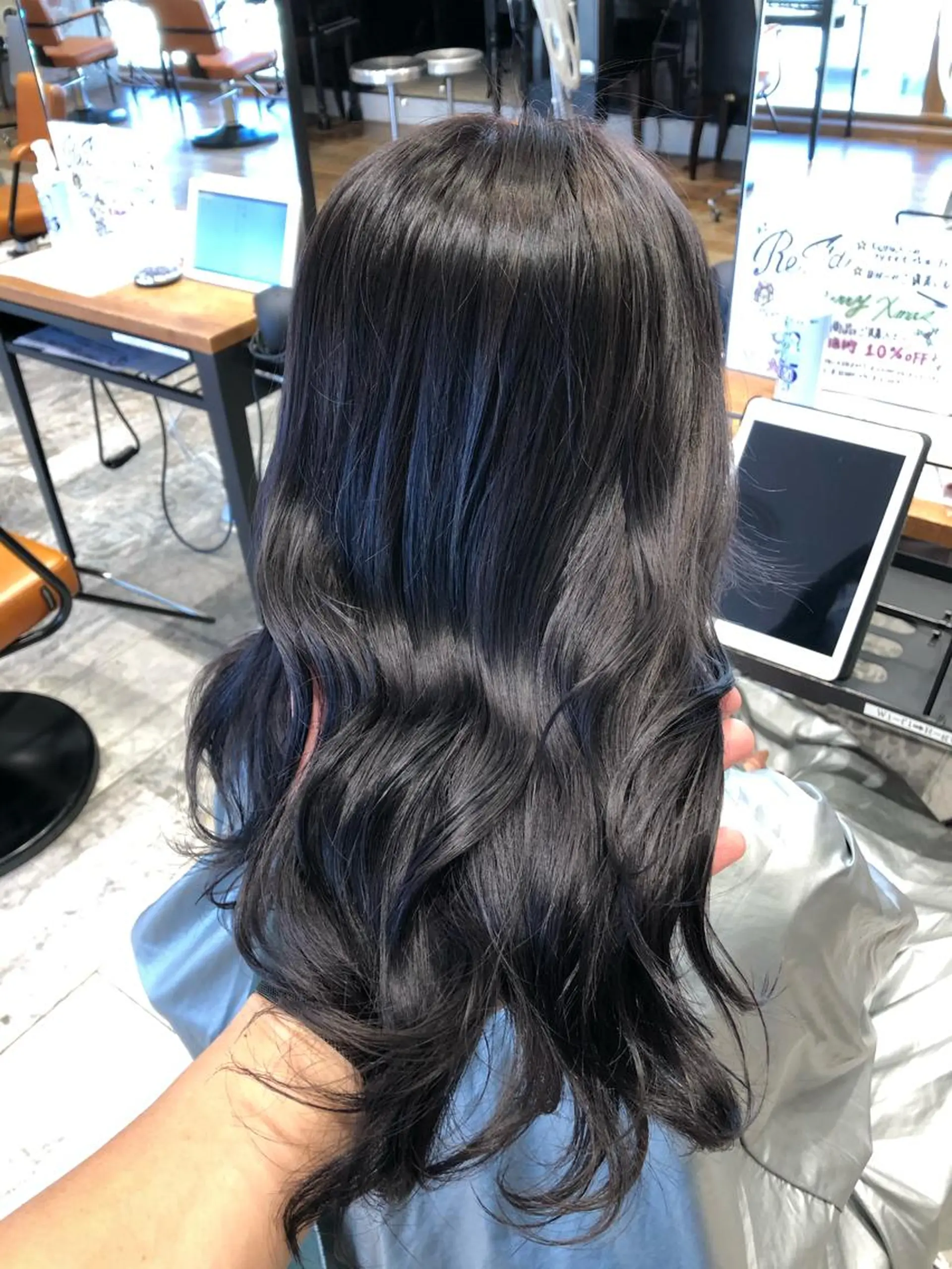 カラー カット トリートメント ヘッドスパ 新宿✨顔周りカット 韓国ヘア/坂本亜裟海のヘアスタイル