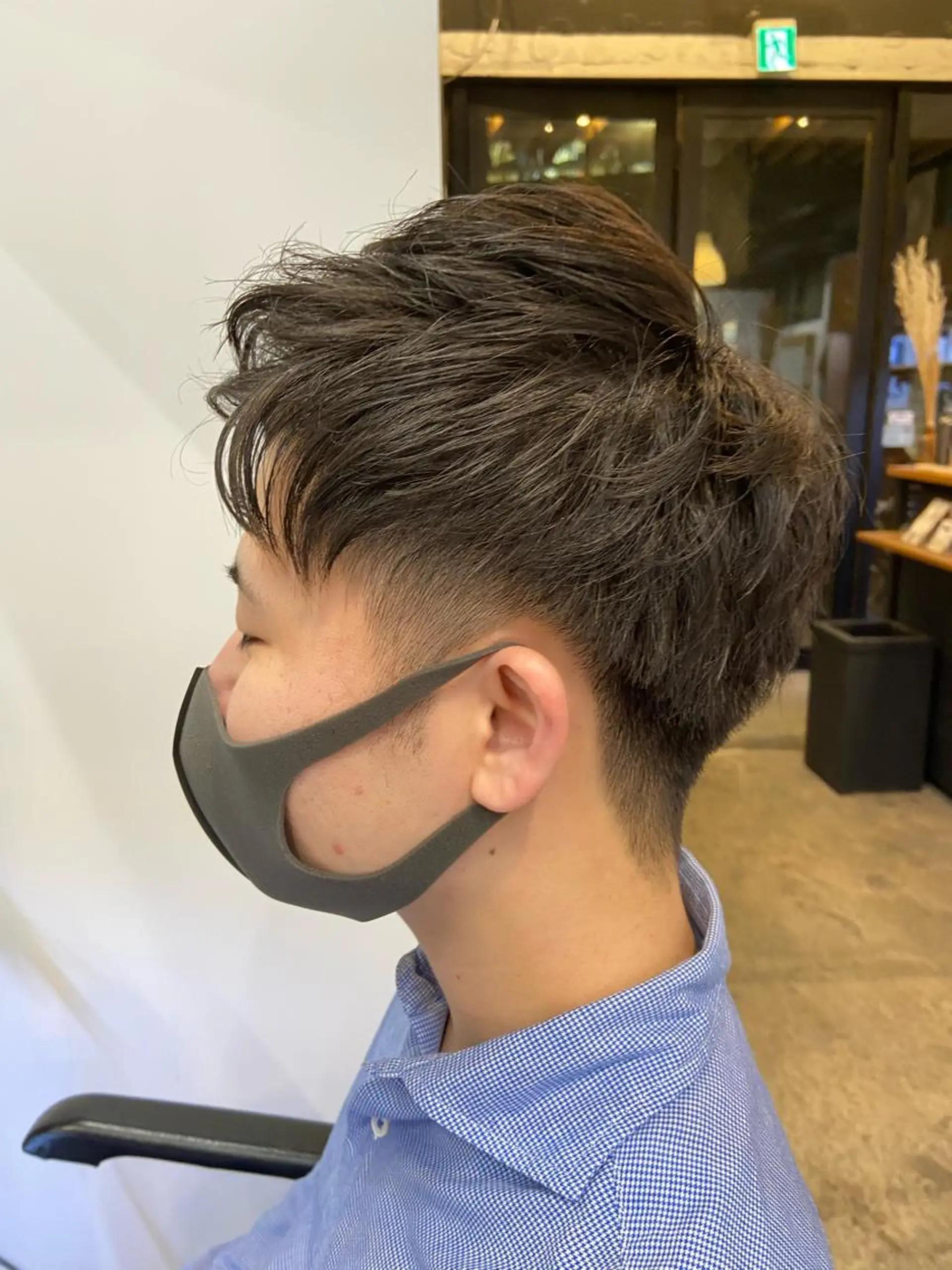 ショート ヘアアレンジ メンズ カット satsuki 暖色・ブラウンカラーのヘアスタイル