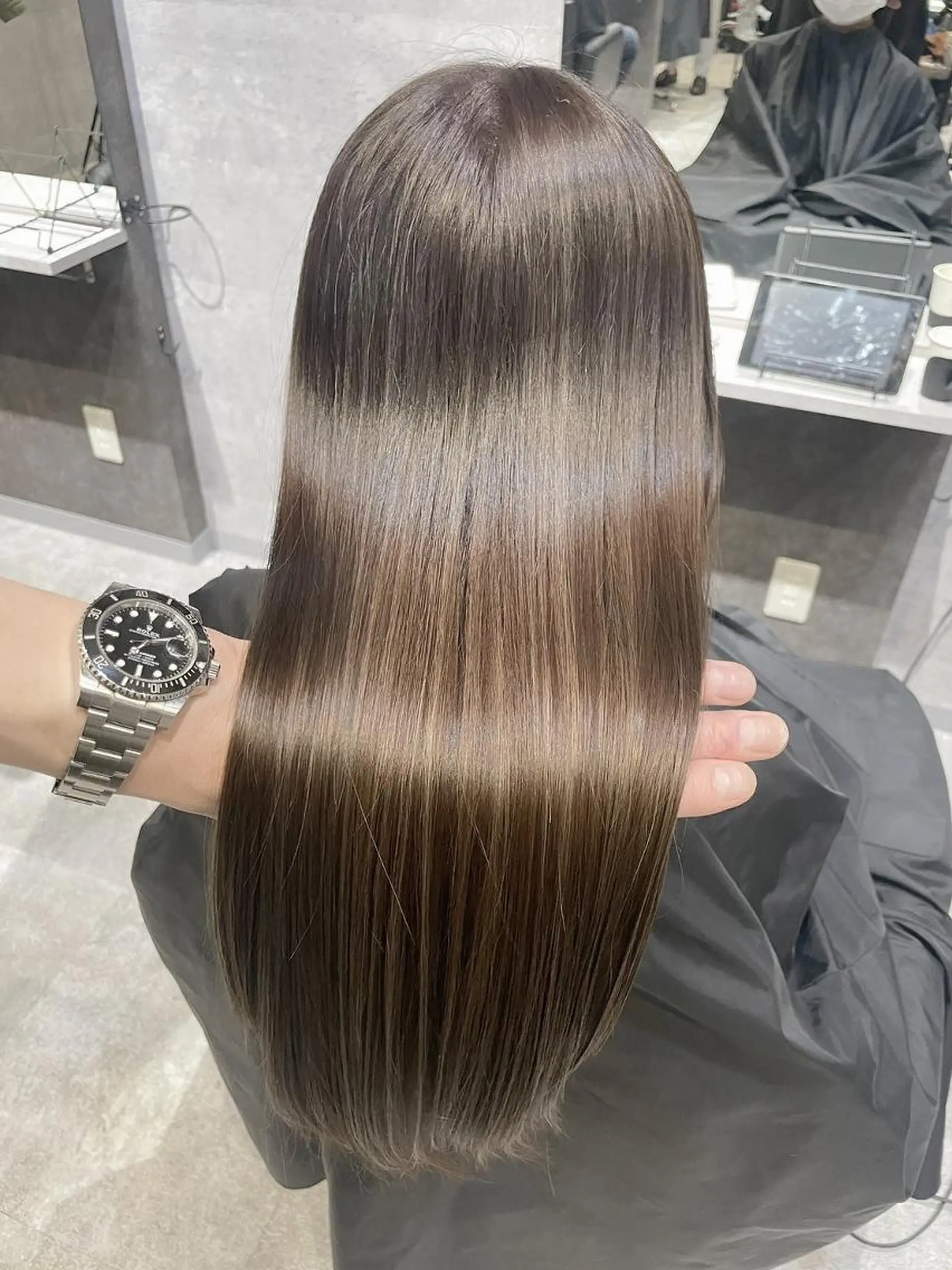 ロング カラー ダブルカラー グラデーションカラー ハイライトカラー イルミナカラー インナーカラー ヘアカラー トリートメント BUCKS【天王寺】 バックス【駅30秒】のヘアスタイル