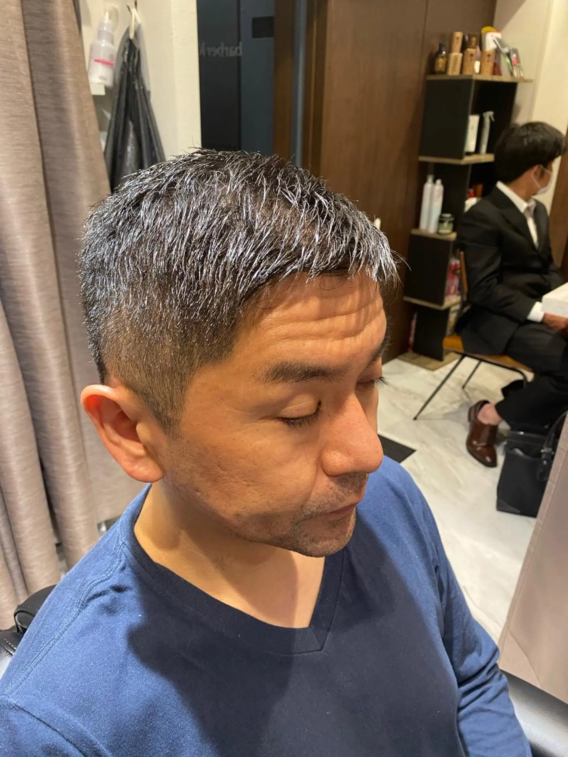 ショート 小野 大輔のヘアスタイル