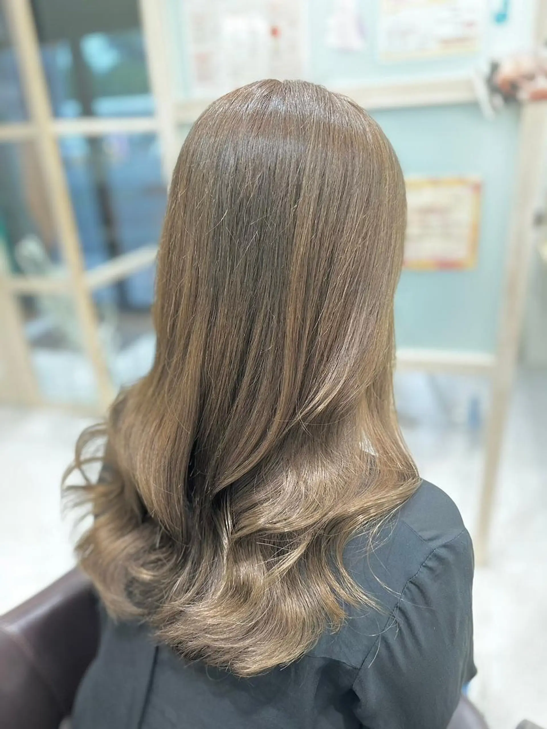 ロング カラー イルミナカラー 髪質改善 トリートメント ヘアカラー トリートメント MEGU🌺髪質改善 サロン【HACO】のヘアスタイル