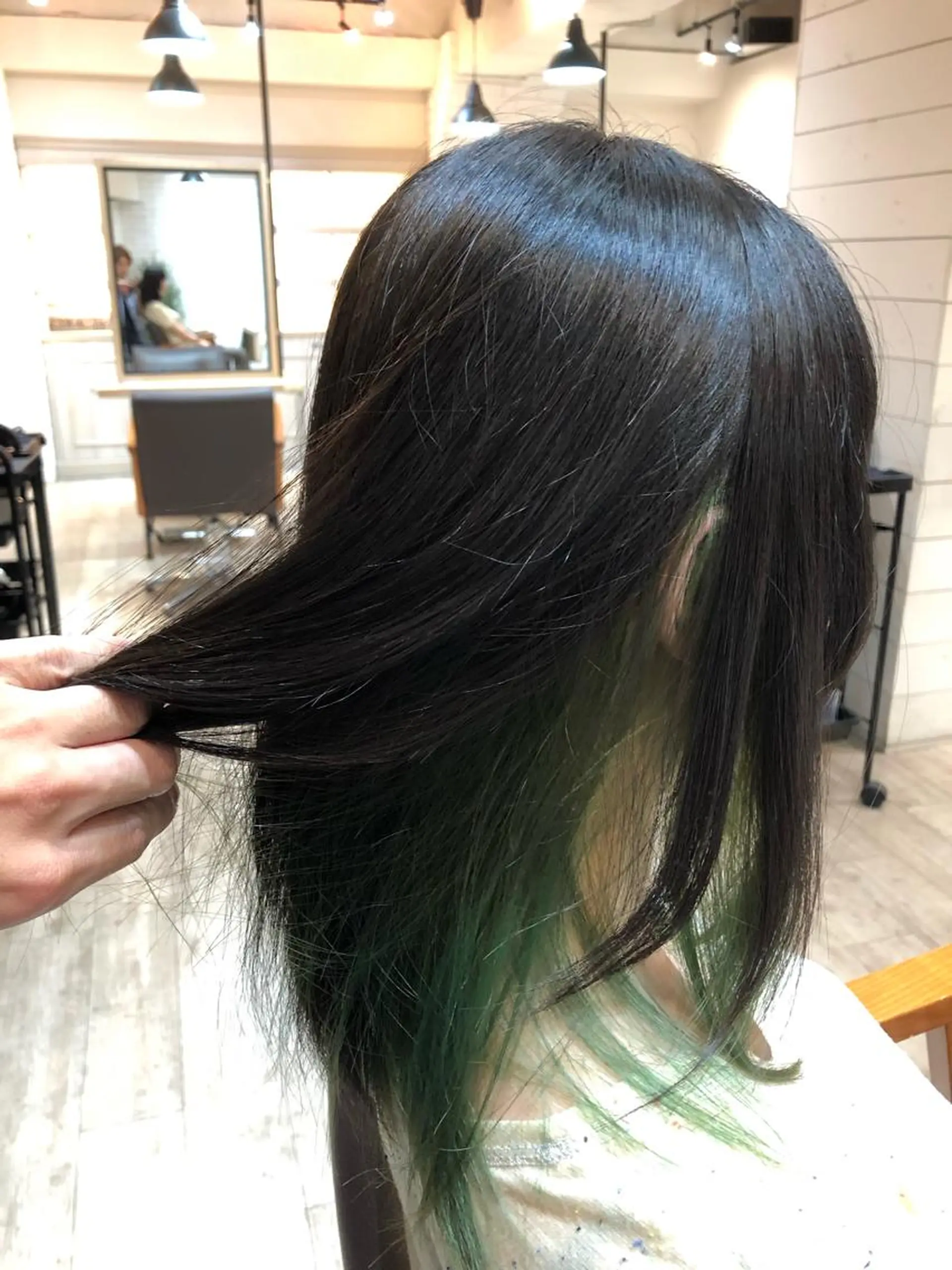 セミロング カラー 柏/春日竜次 /髪質改善縮毛矯正のヘアスタイル