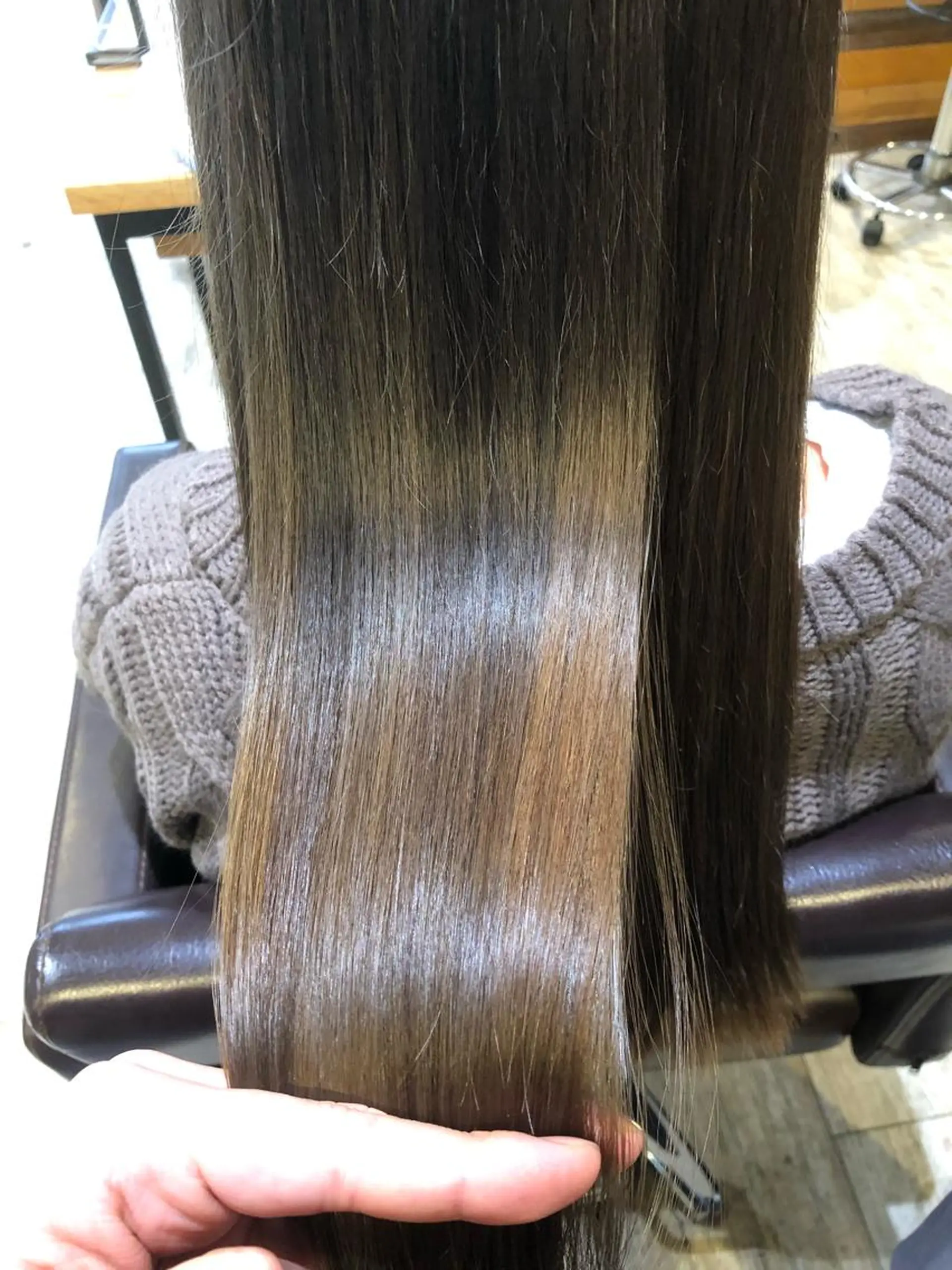 ロング カラー パーマ ヘアアレンジ メンズ キッズ ネイル マツエク・マツパ メンズブリーチ ブリーチ 髪質改善 トリートメント トリートメント EnBlesS西宮 マンツーマン神道有基のヘアスタイル