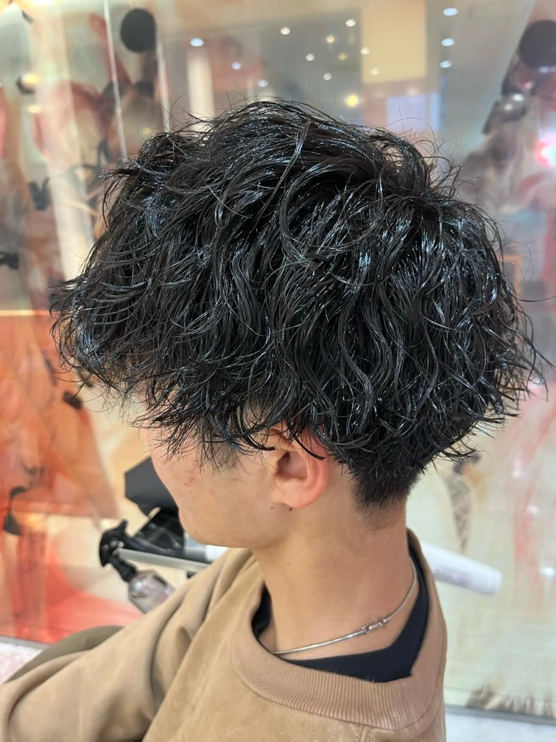 ショート パーマ メンズ ASAMI /MaisonINEのヘアスタイル