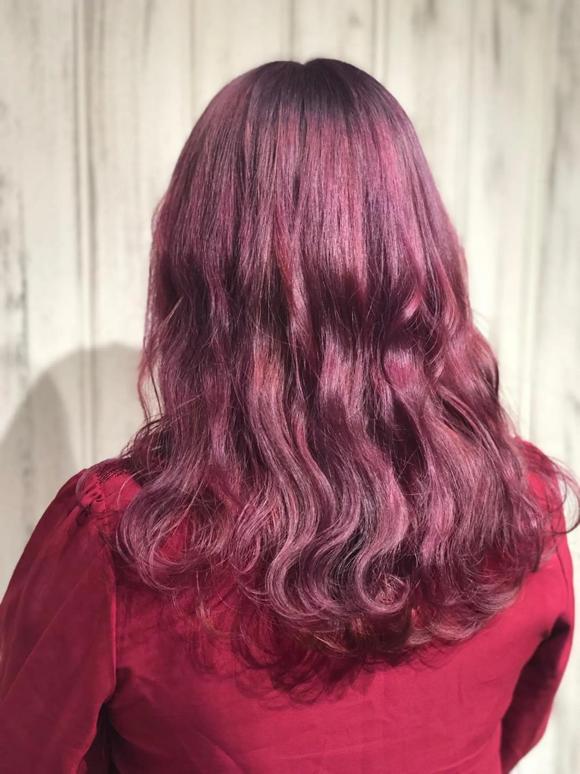 セミロング カラー 永井大樹✨ 透明感カラー✨のヘアスタイル