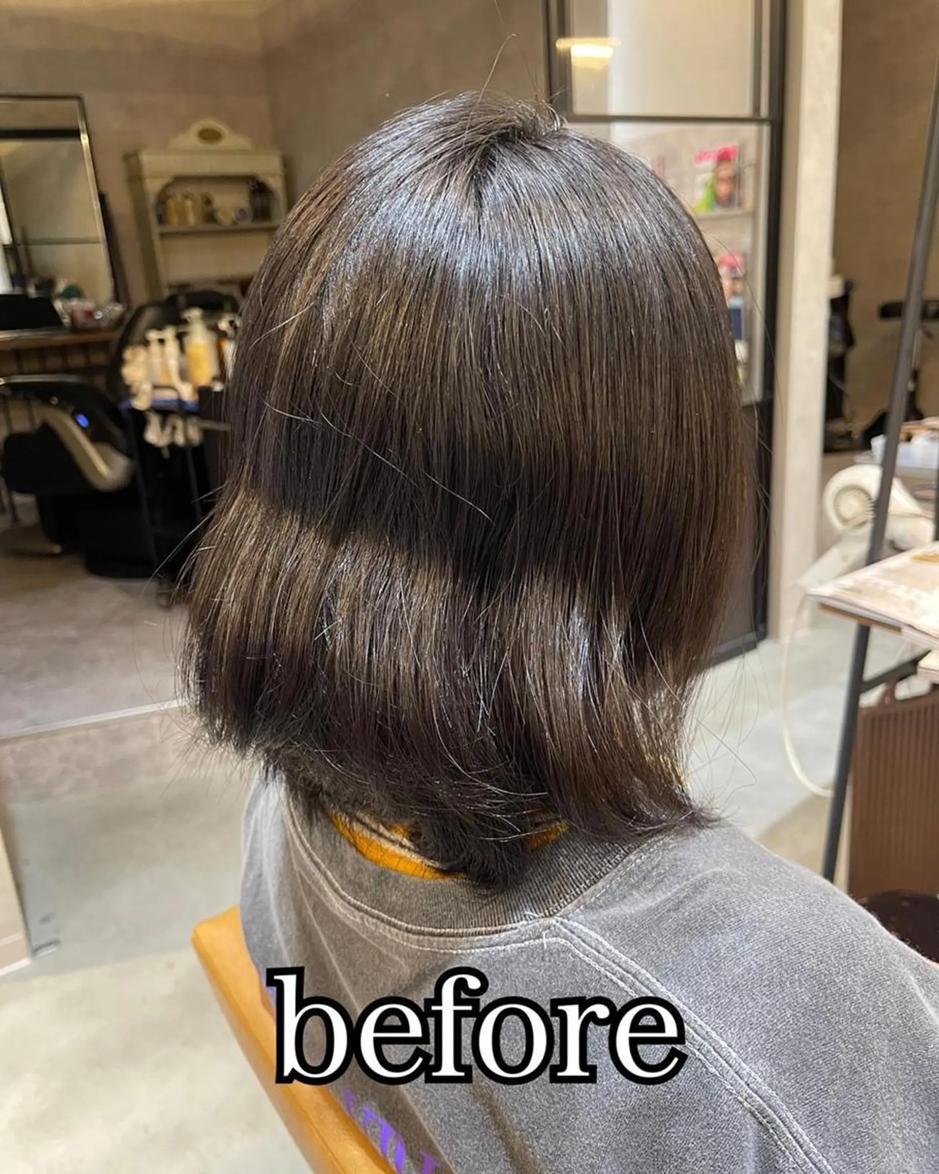 ミディアム カラー ヘアアレンジ 黒髪 インナーカラー 髪質改善 似合わせカット 縮毛矯正 ❥【韓国風ヘア】 stylist 林❥のエステ・リラクイメージ