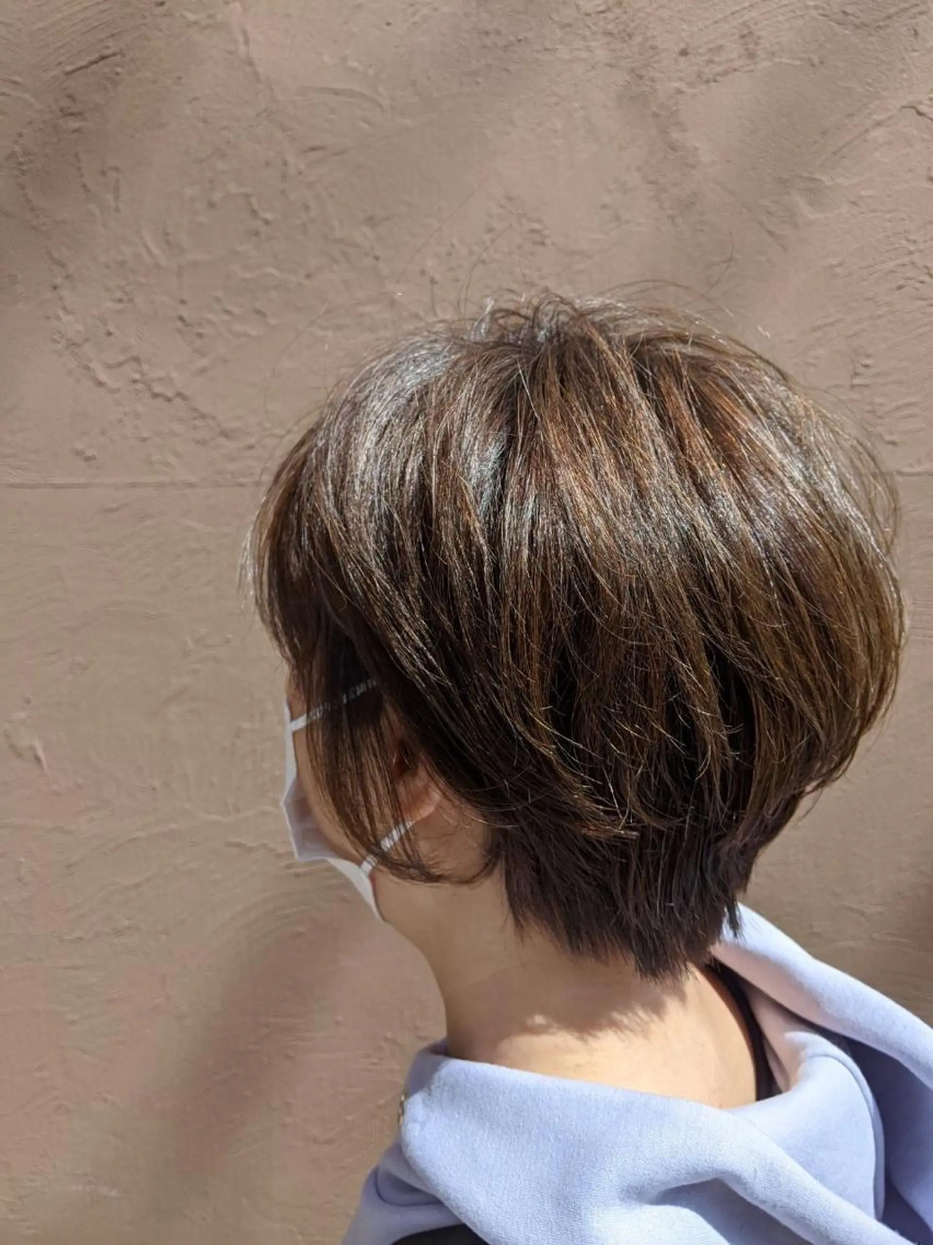 ショート ショートヘア カット 川越 輝梨奈のヘアスタイル