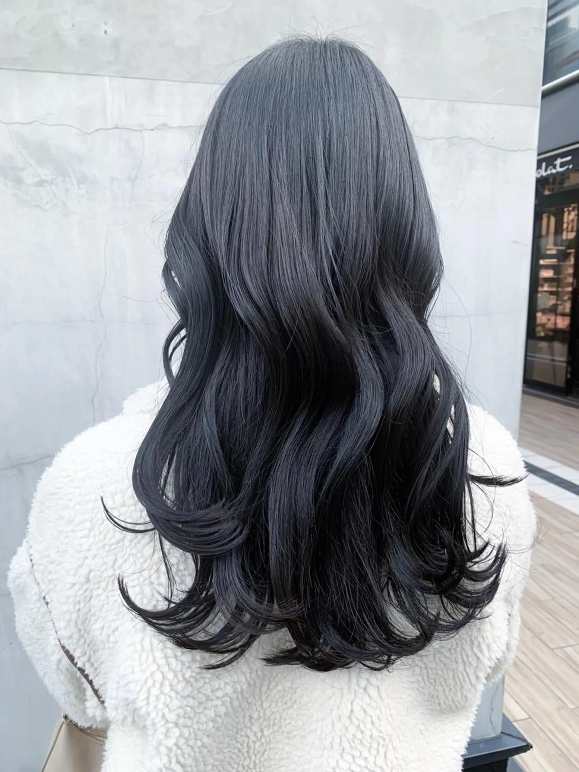 ロング カラー ヘアアレンジ ヘアカラー トリートメント yuka .のヘアスタイル