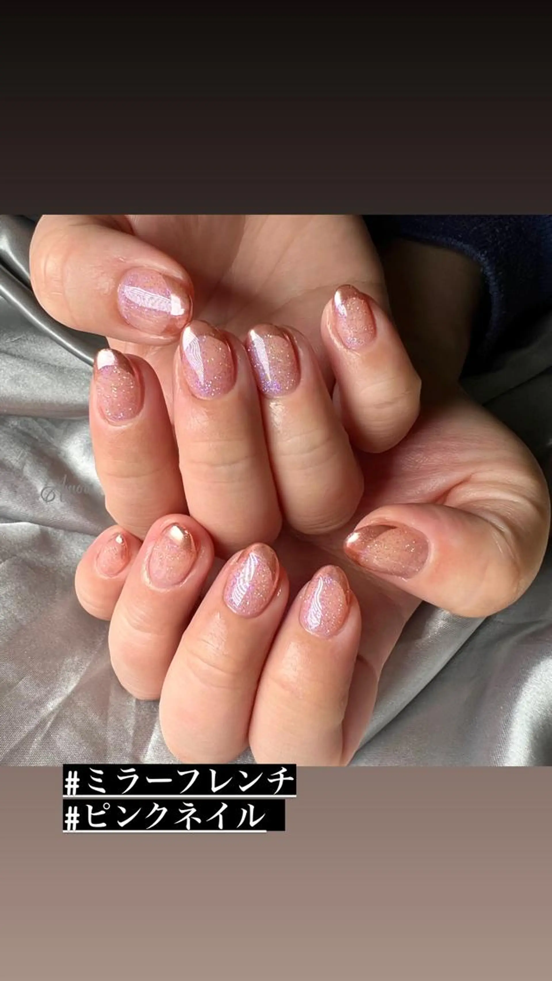 ネイル ジェルネイル 韓国ネイル ミラーネイル オフィスネイル パラジェル You kyehwaのネイルデザイン