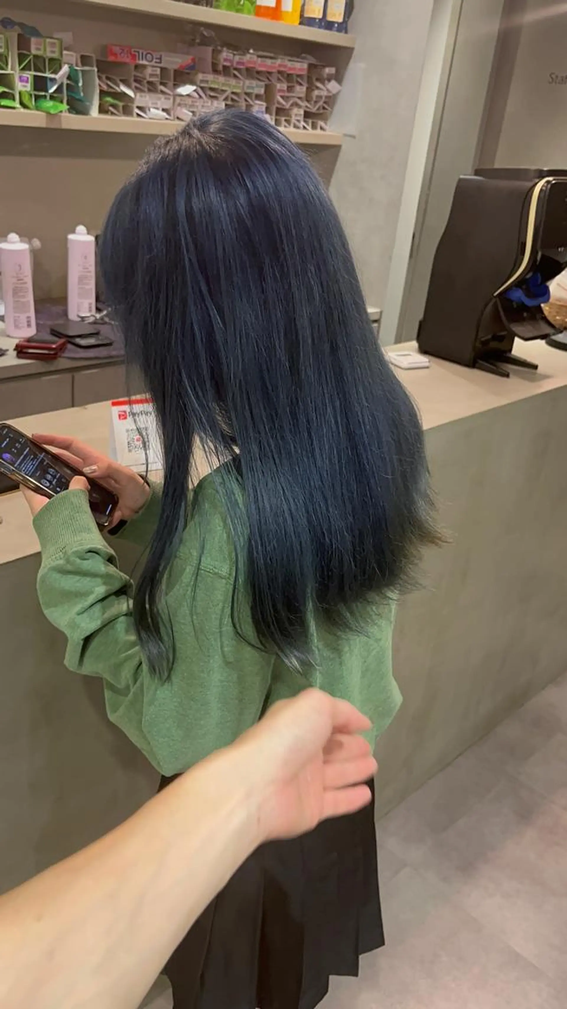 セミロング ヘアカラー ヘッドスパ 佐藤優太朗 似合わせ/髪質改善のヘアスタイル