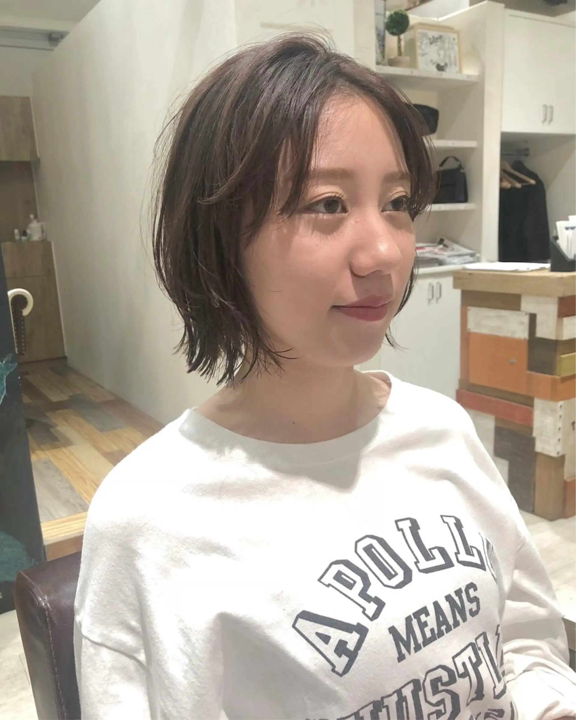 ショート カラー nakahara madokaのヘアスタイル