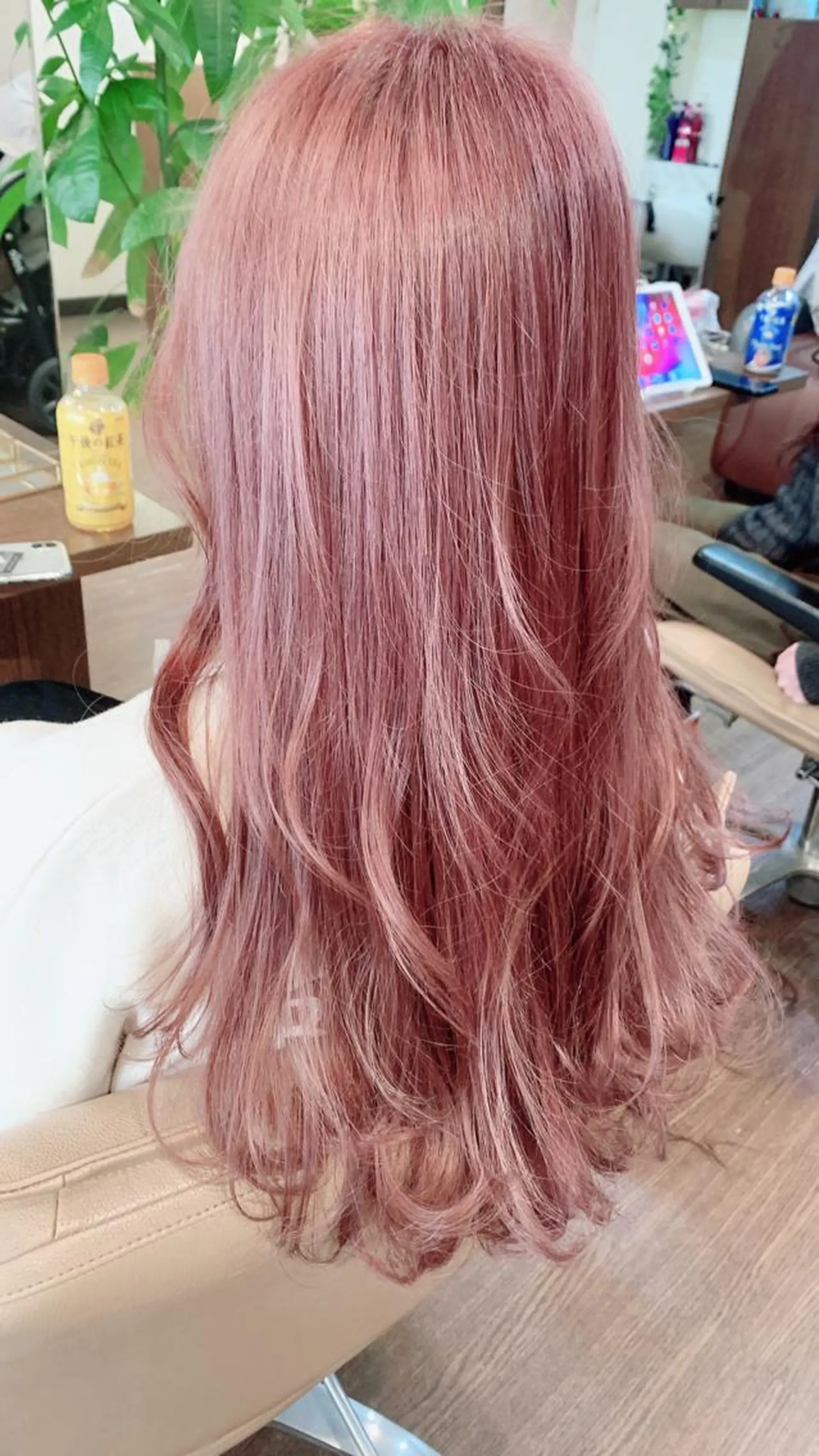 ロング カラー coupe ciseauxのヘアスタイル