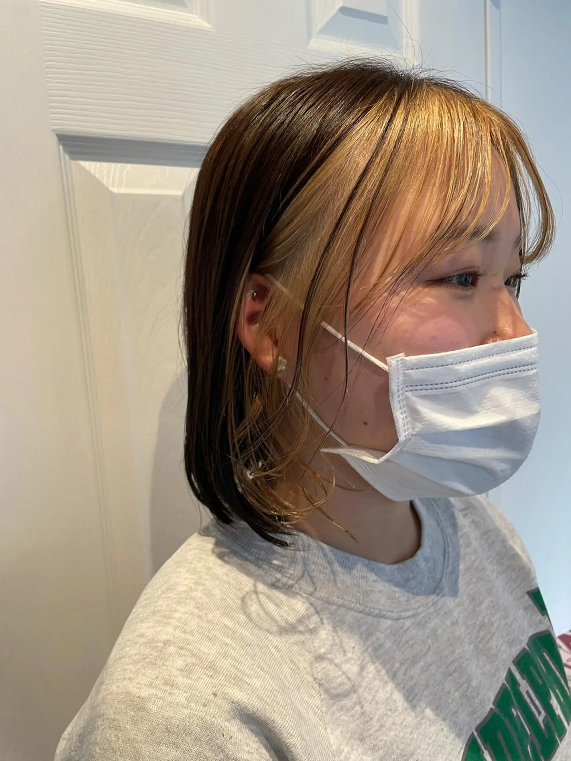 ショート カラー ヘアアレンジ REONA🪽✨薬院 レイヤーカット🫧のヘアスタイル