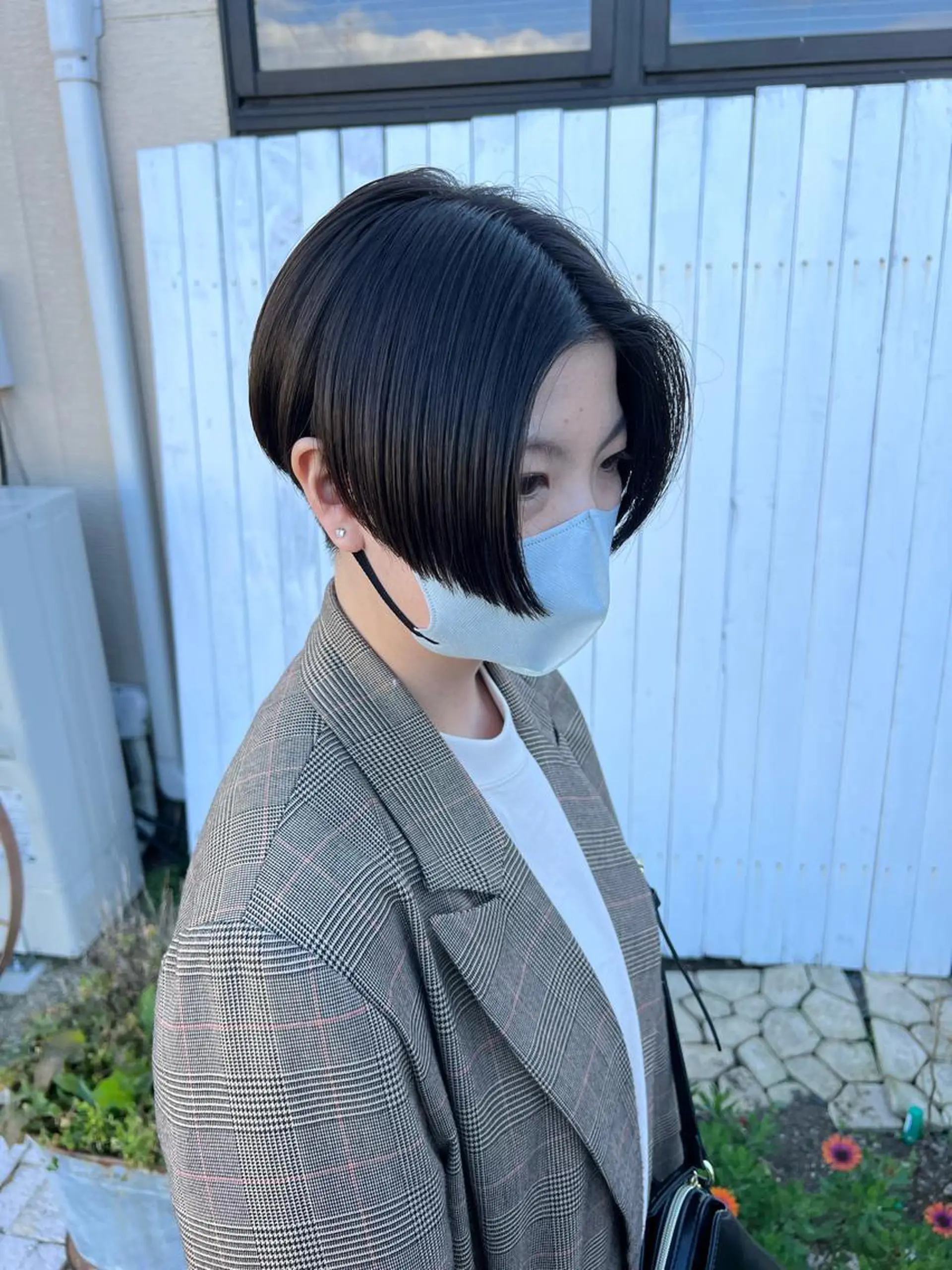 ショート ショートヘア 大野 智亜里のヘアスタイル