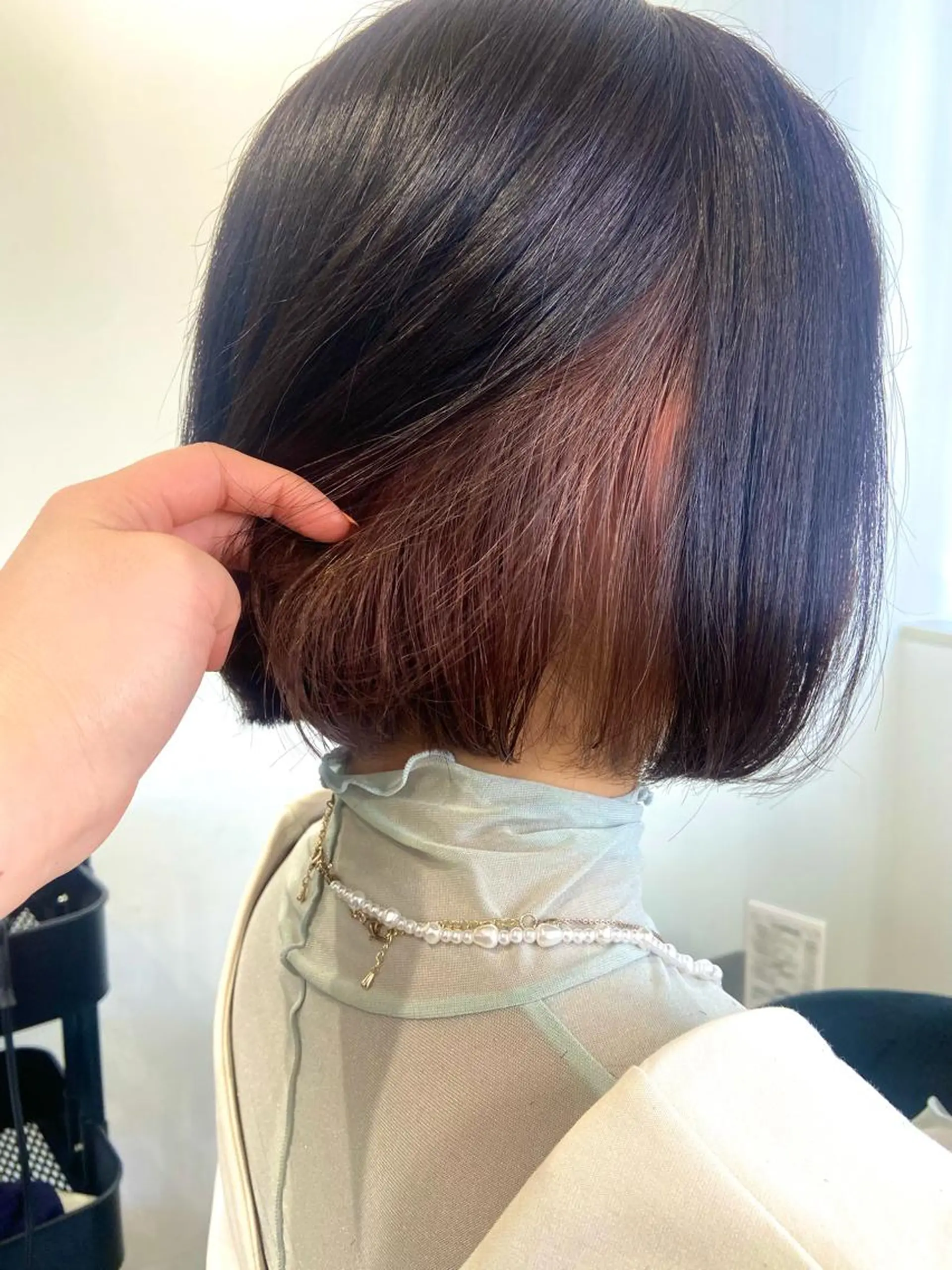 ショート カラー インナーカラー 🪽似合わせカラー RENA.🪽🩶のヘアスタイル