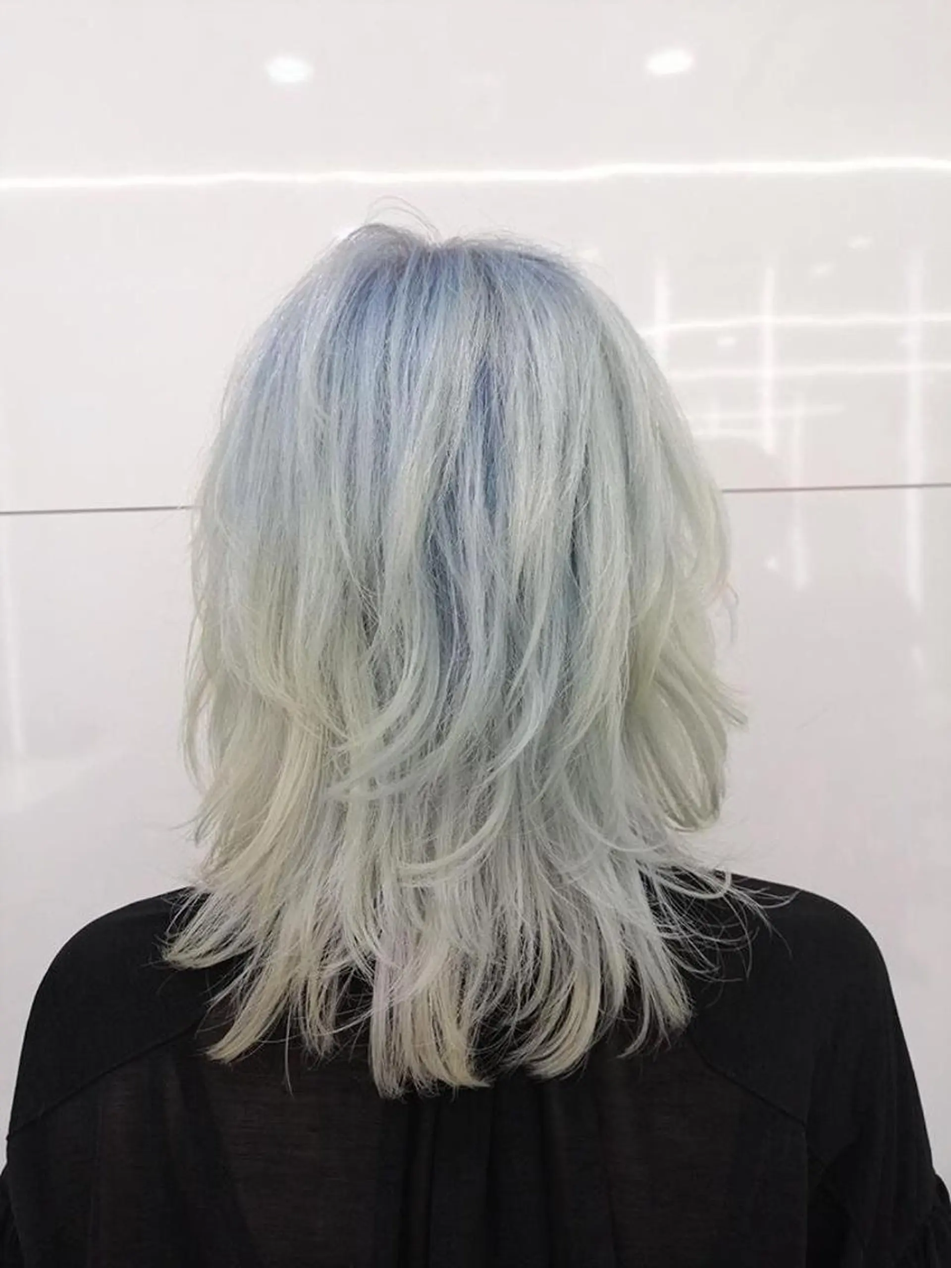 ミディアム 大石 さやかのヘアスタイル