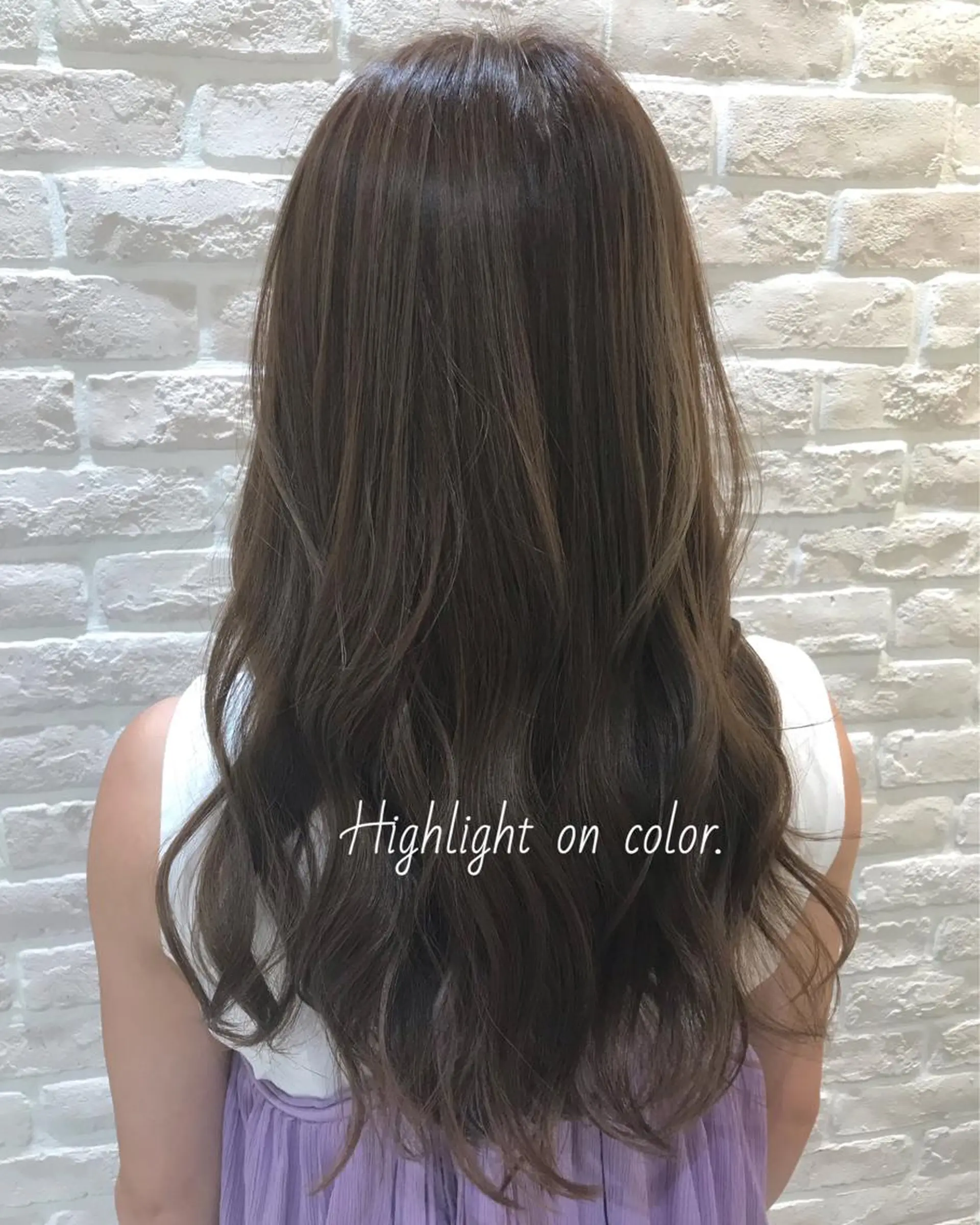 ロング カラー ハイライトカラー ハイライト ヘアカラー トリートメント Uno. 本気で ヘアに悩む方へ✨のヘアスタイル