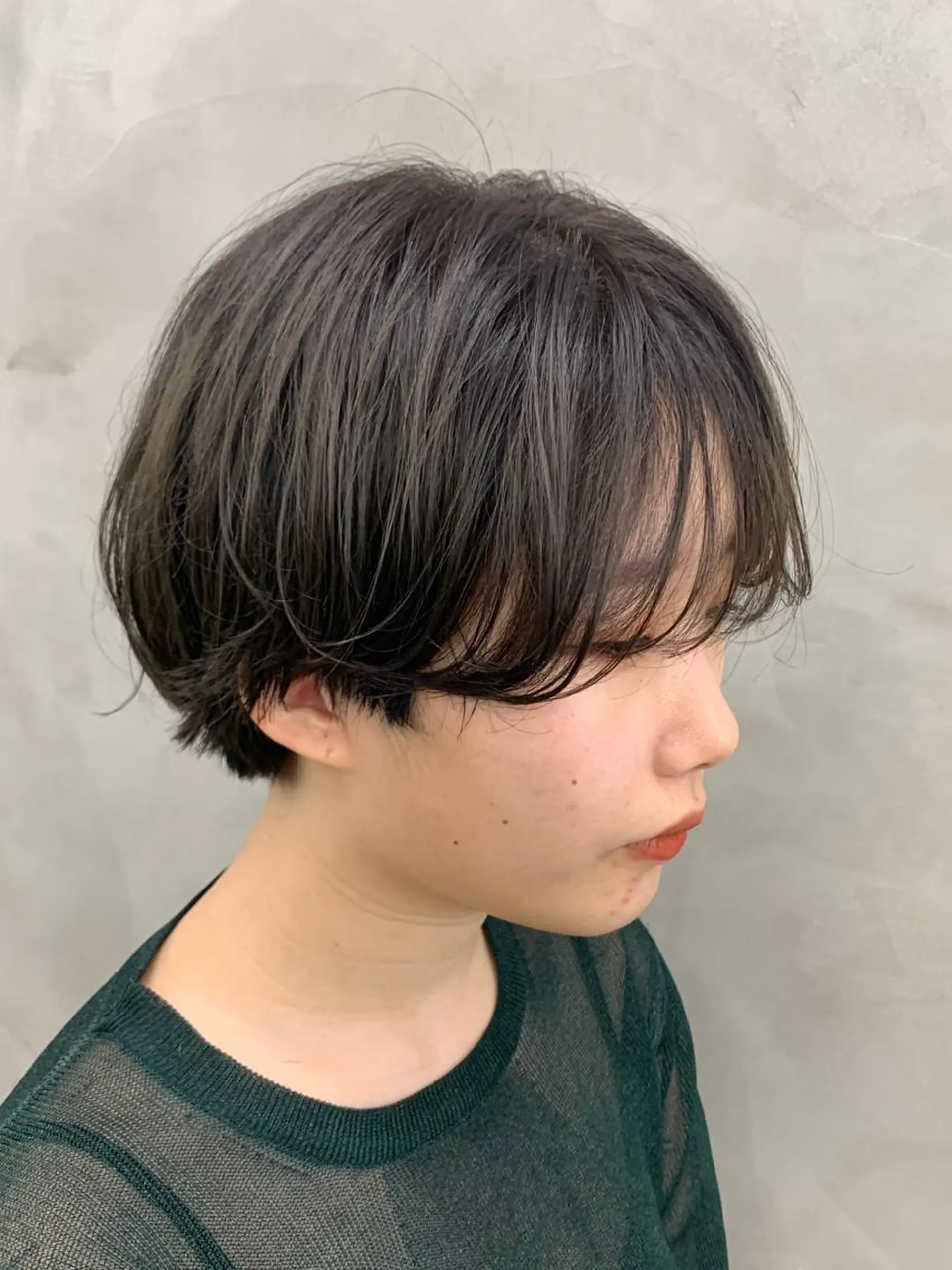 ショート カット ヘアカラー トリートメント ヘアセット 🌿似合わせ透明感 カラー松本朋幸🌿のヘアスタイル