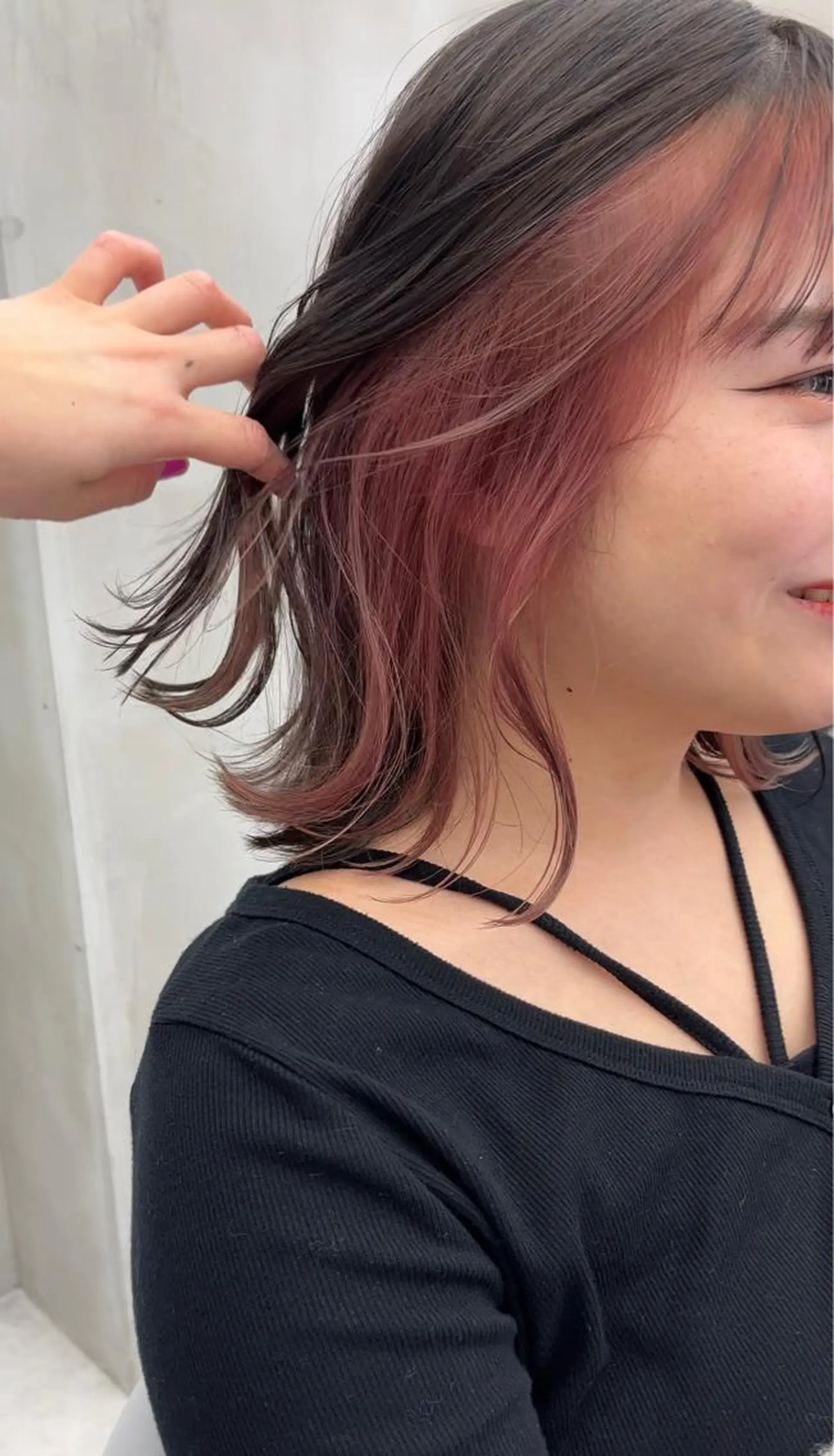 ショート ヘアカラー トリートメント 未来 【ボブ・ショート⠀】のヘアスタイル