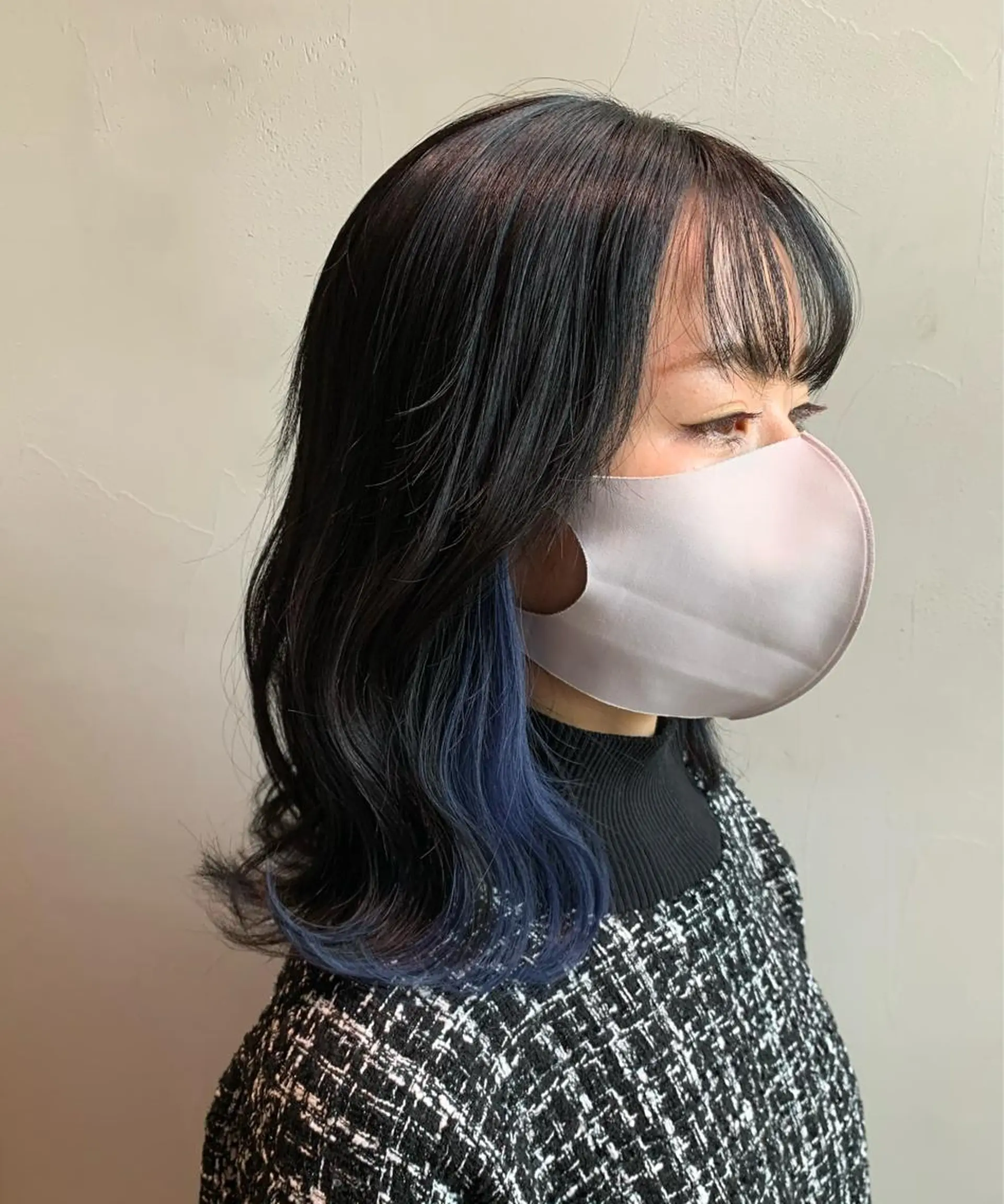 ミディアム yui .のヘアスタイル