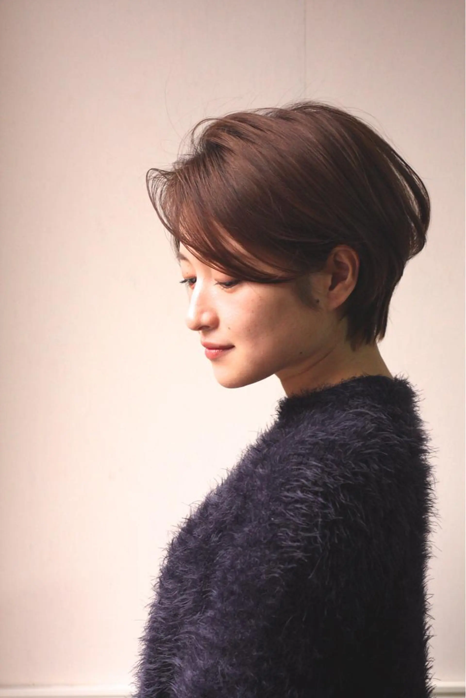 ショート くびれヘア ショートヘア ショート/ボブ/ 白髪染め/メンズ葛西のヘアスタイル