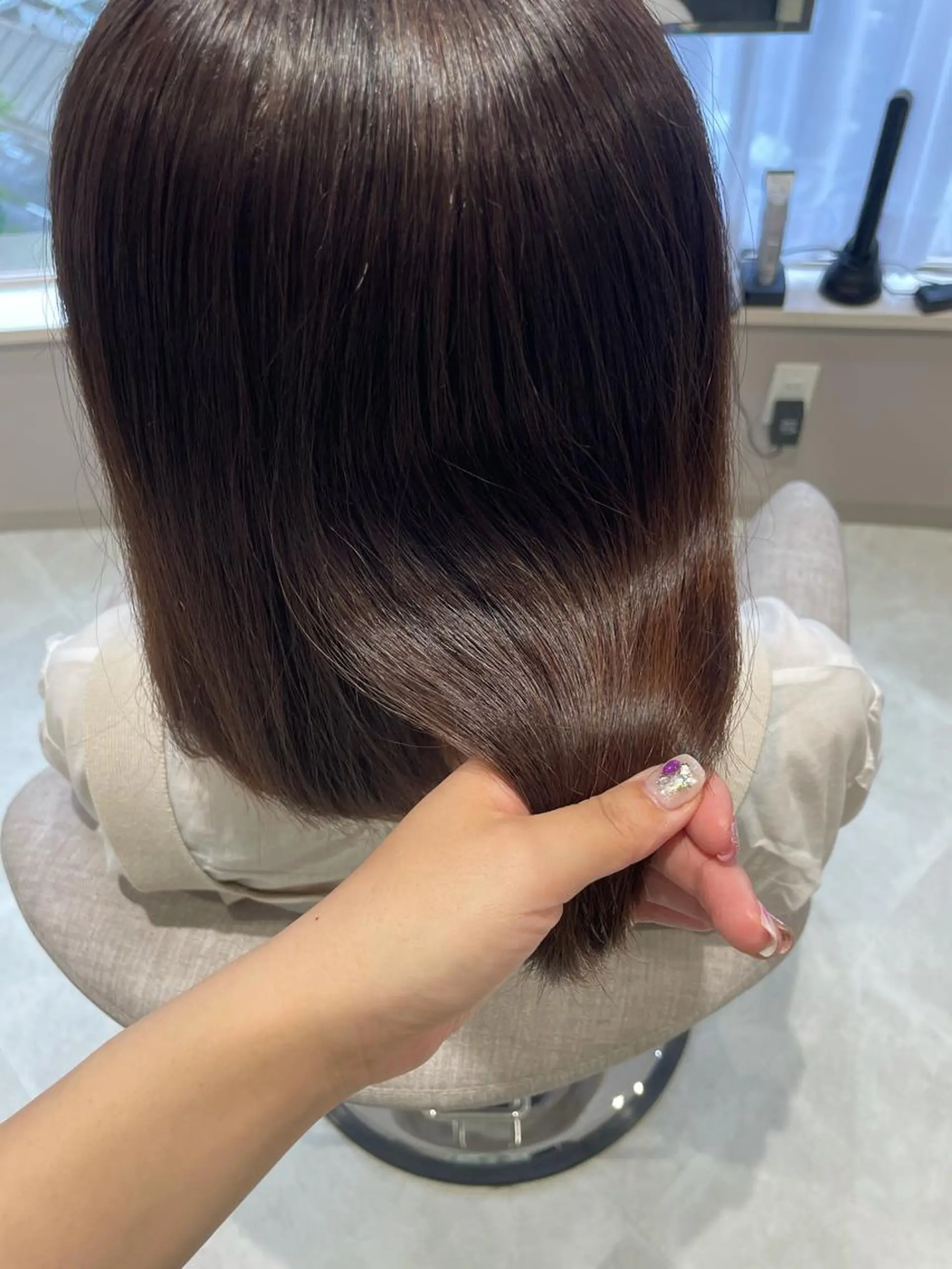 ミディアム 髪質改善お任せ ください♪ひとみのヘアスタイル