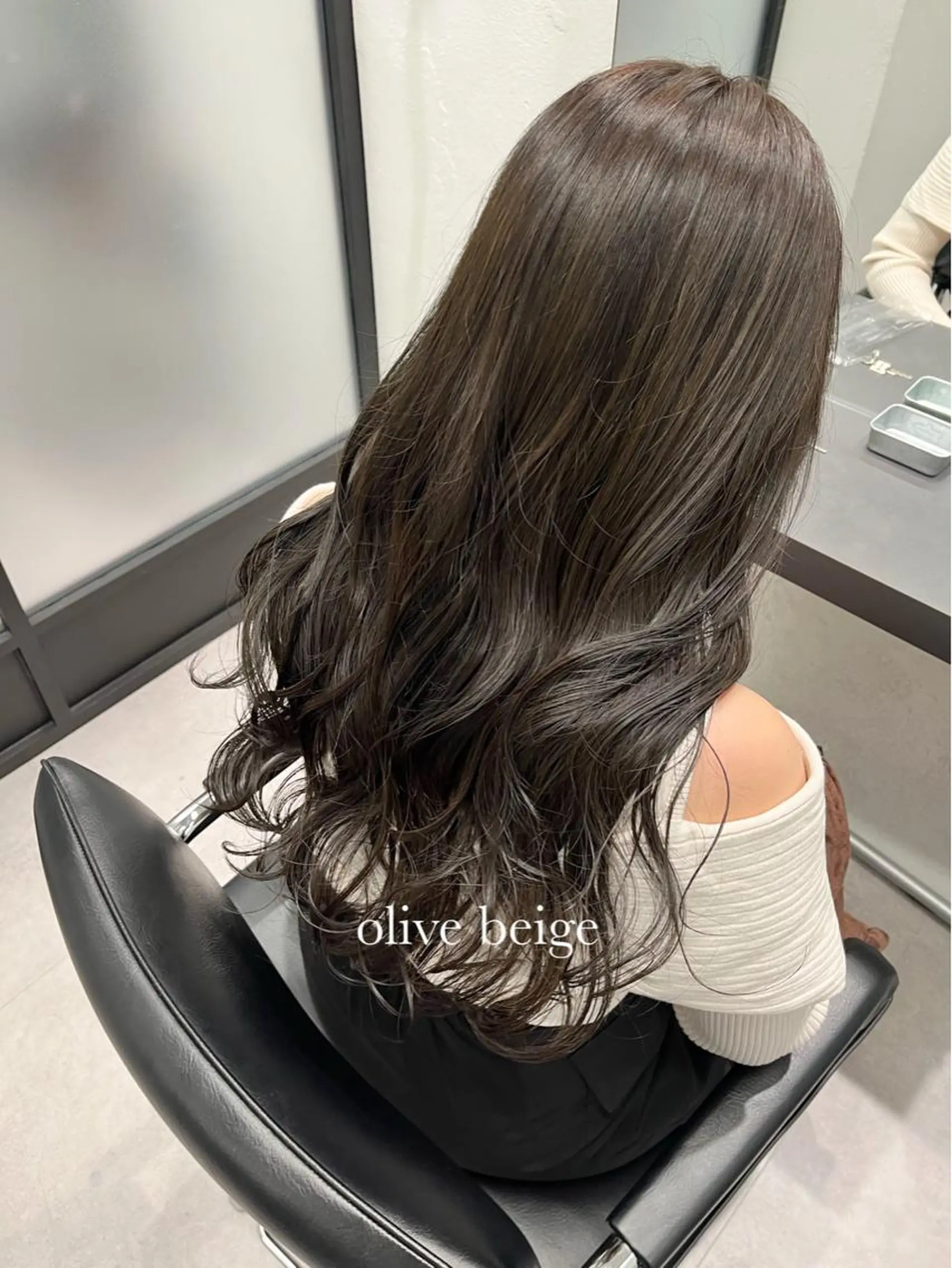 ロング カラー レイヤー/髪質改善/ 美髪矯正/手塚凌のヘアスタイル