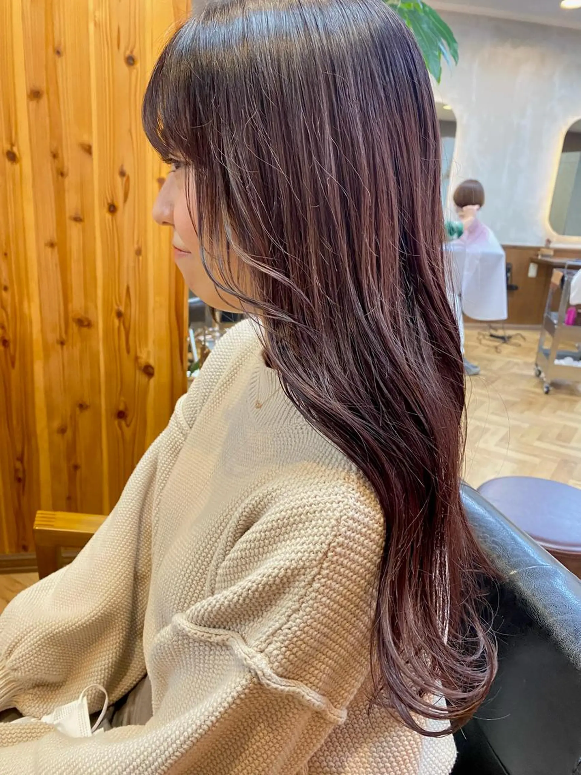 ロング ena/ブリーチなし 透明感・レイヤー🎀のヘアスタイル