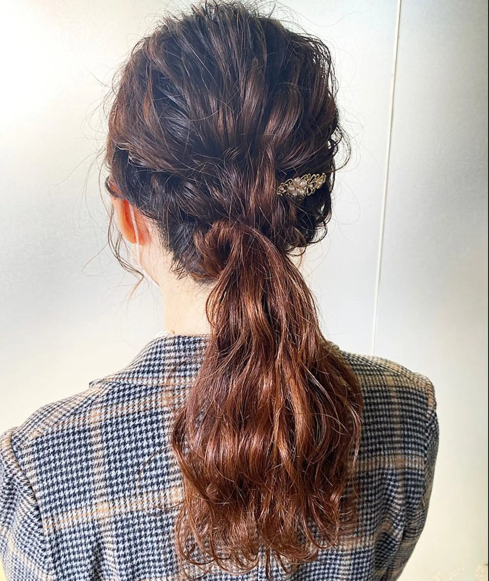 ロング ヘアアレンジ 滝本 里実のヘアスタイル