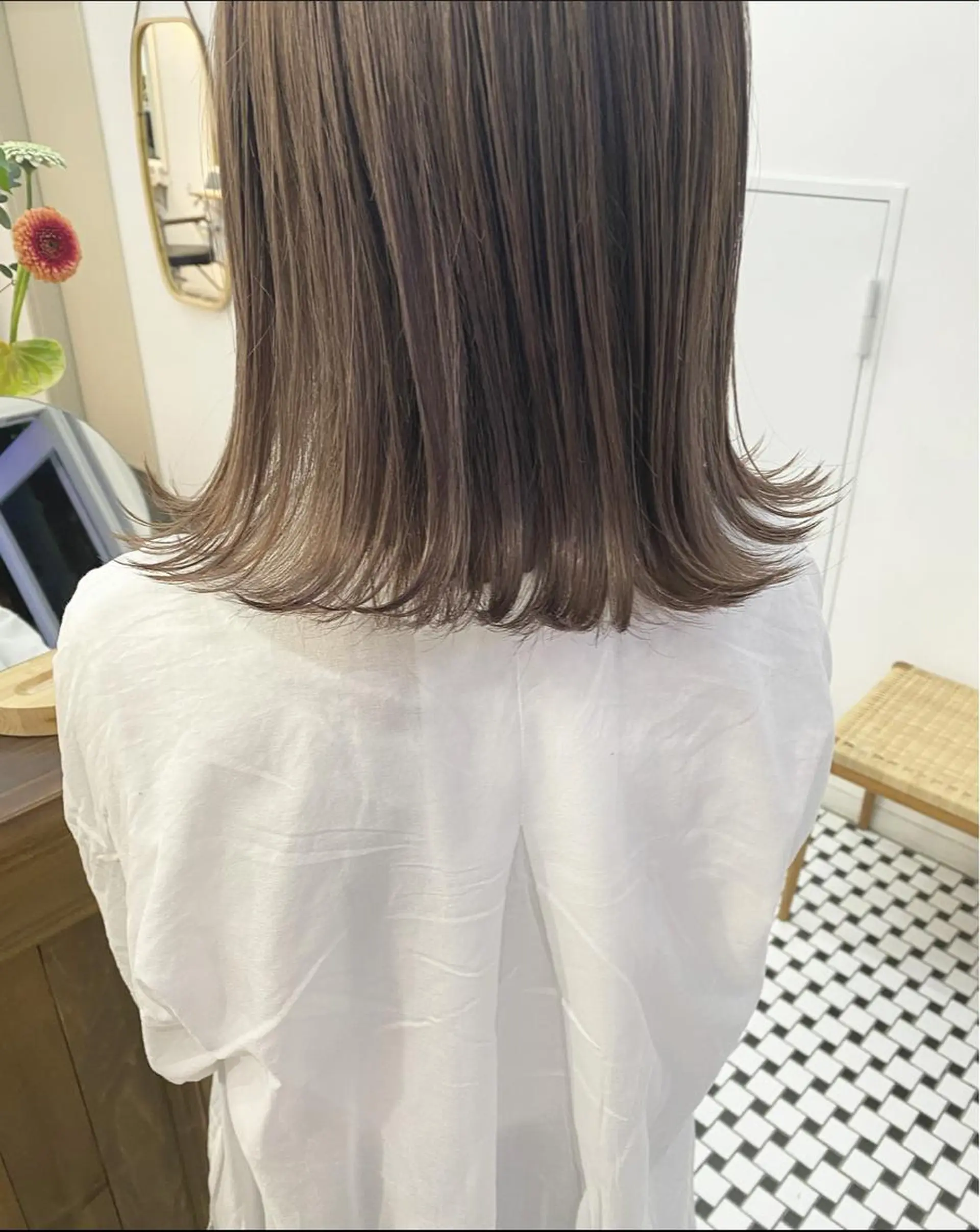 ミディアム maeda yumiのヘアスタイル