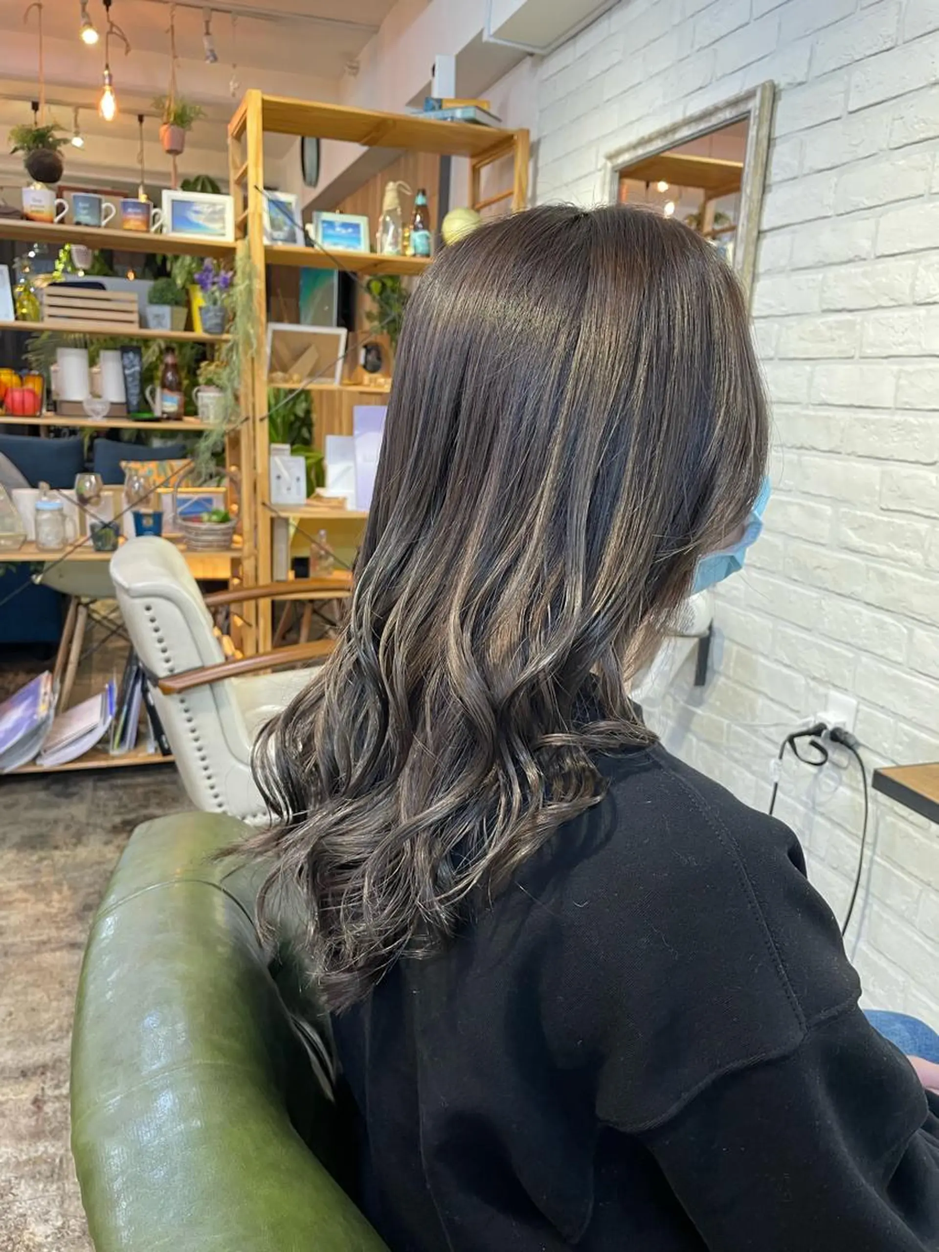 カラー グレージュ ヘアカラー hair living Liko池袋東口店所属・✨透明感カラー🌱 上村　舜のヘアスタイル