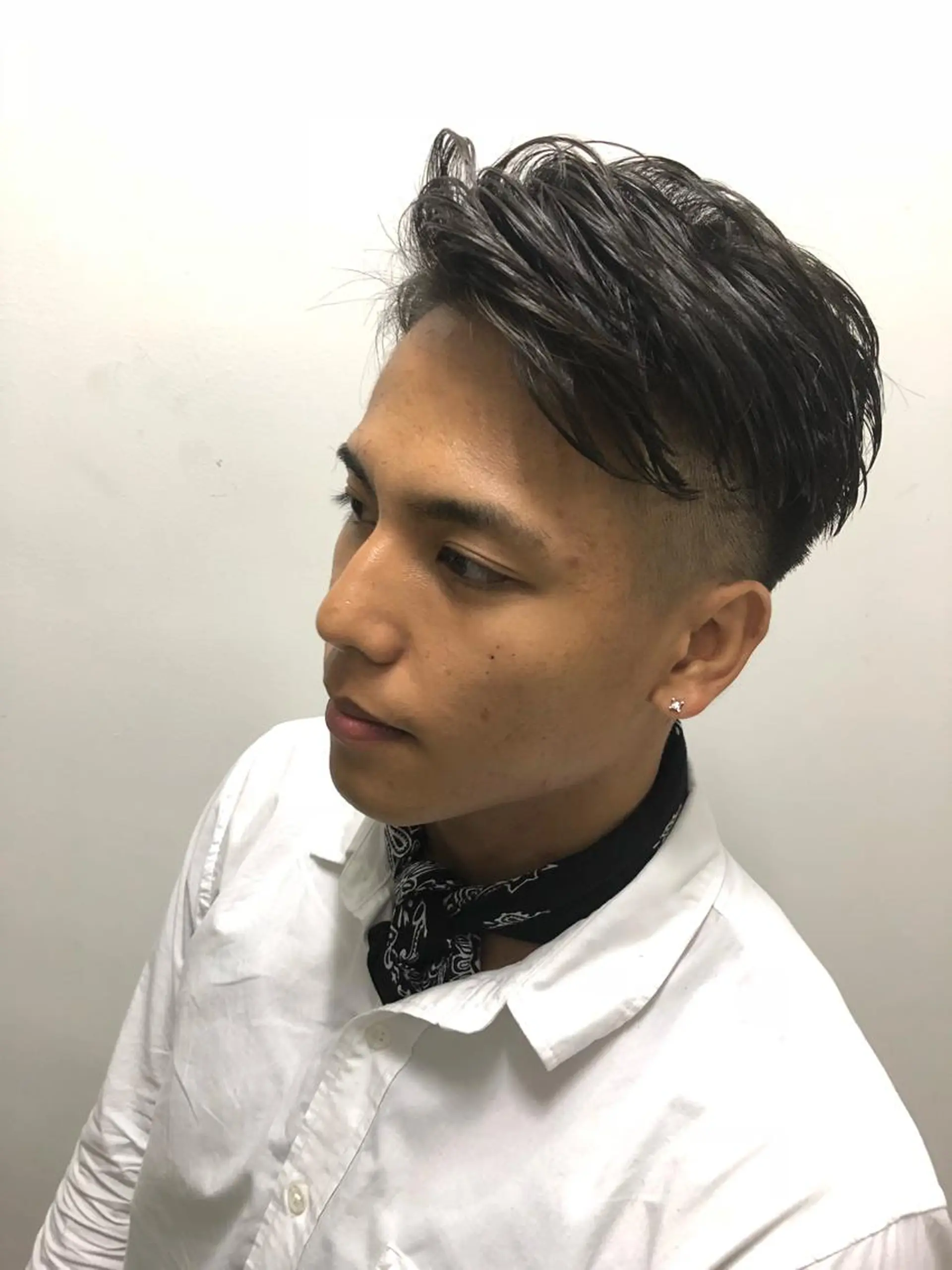 ショート メンズ コレットヘアー 田中アヤノのヘアスタイル