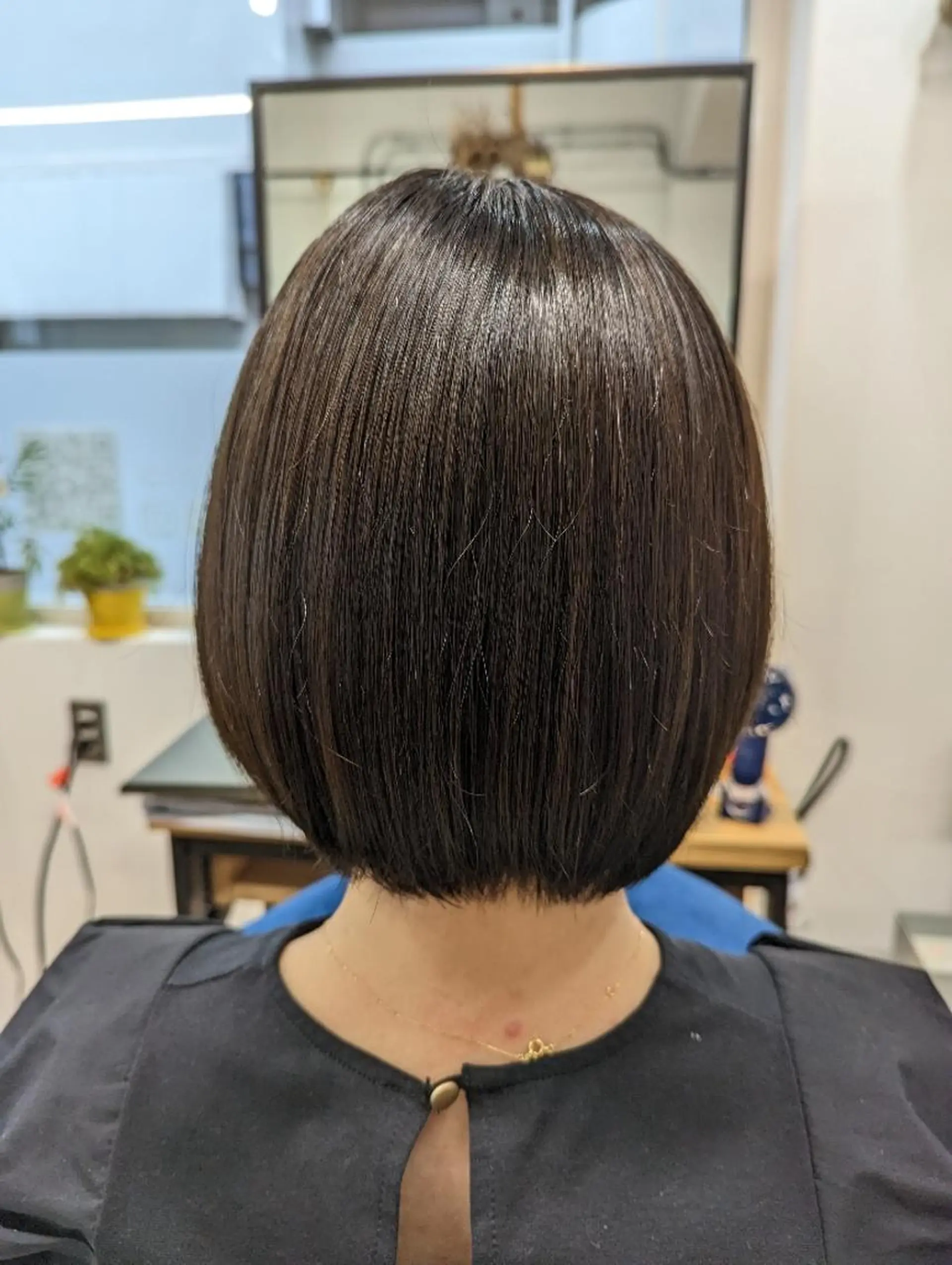 ショート カラー オリーブカラー オレンジ Kokeshi/吹上 /Rymlhairのヘアスタイル