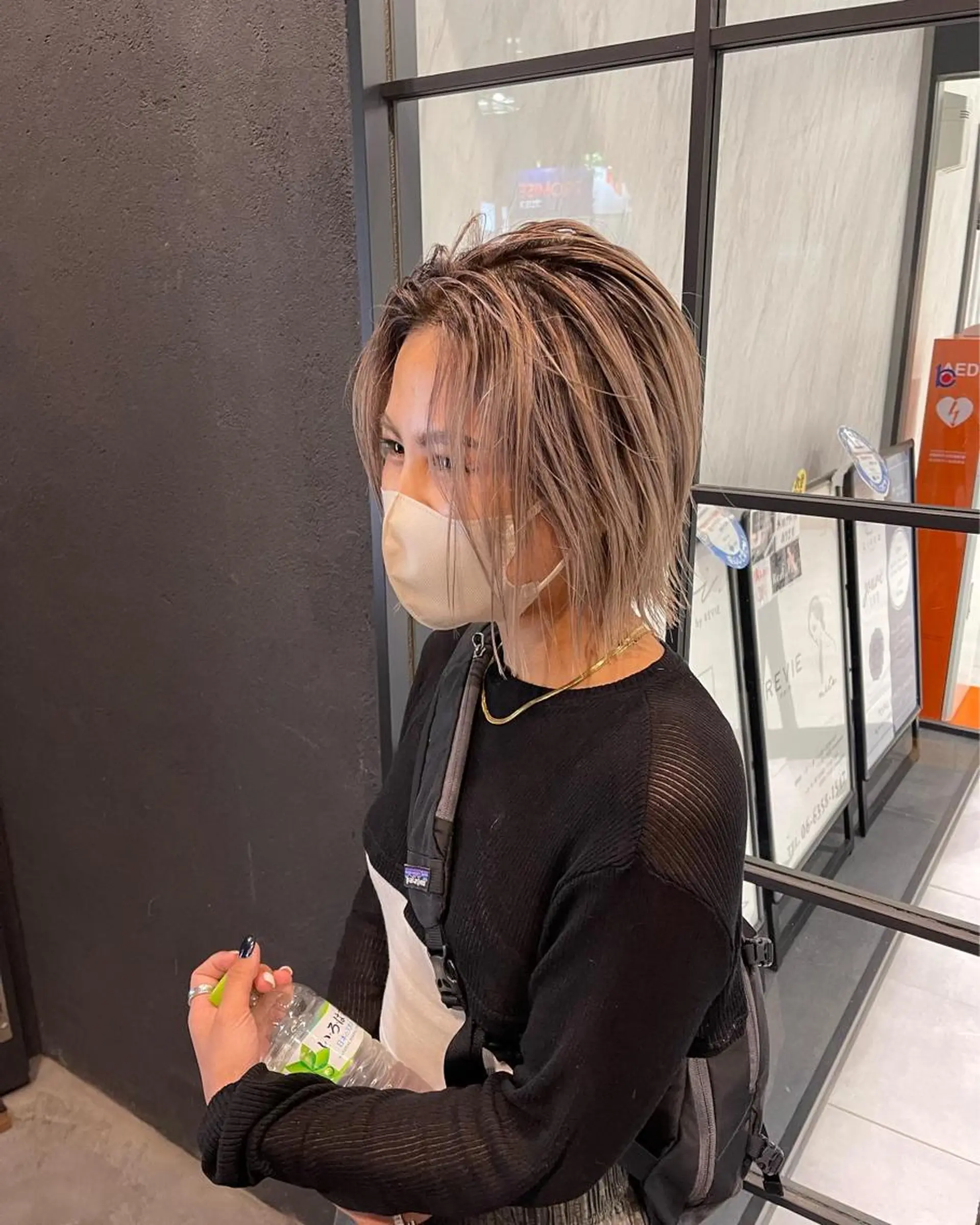 ミディアム 韓国風カラー 髪質改善 韓国風ヘア レイヤーカット トリートメント ワンホン/エクステ ケラチン/Kaitoのヘアスタイル