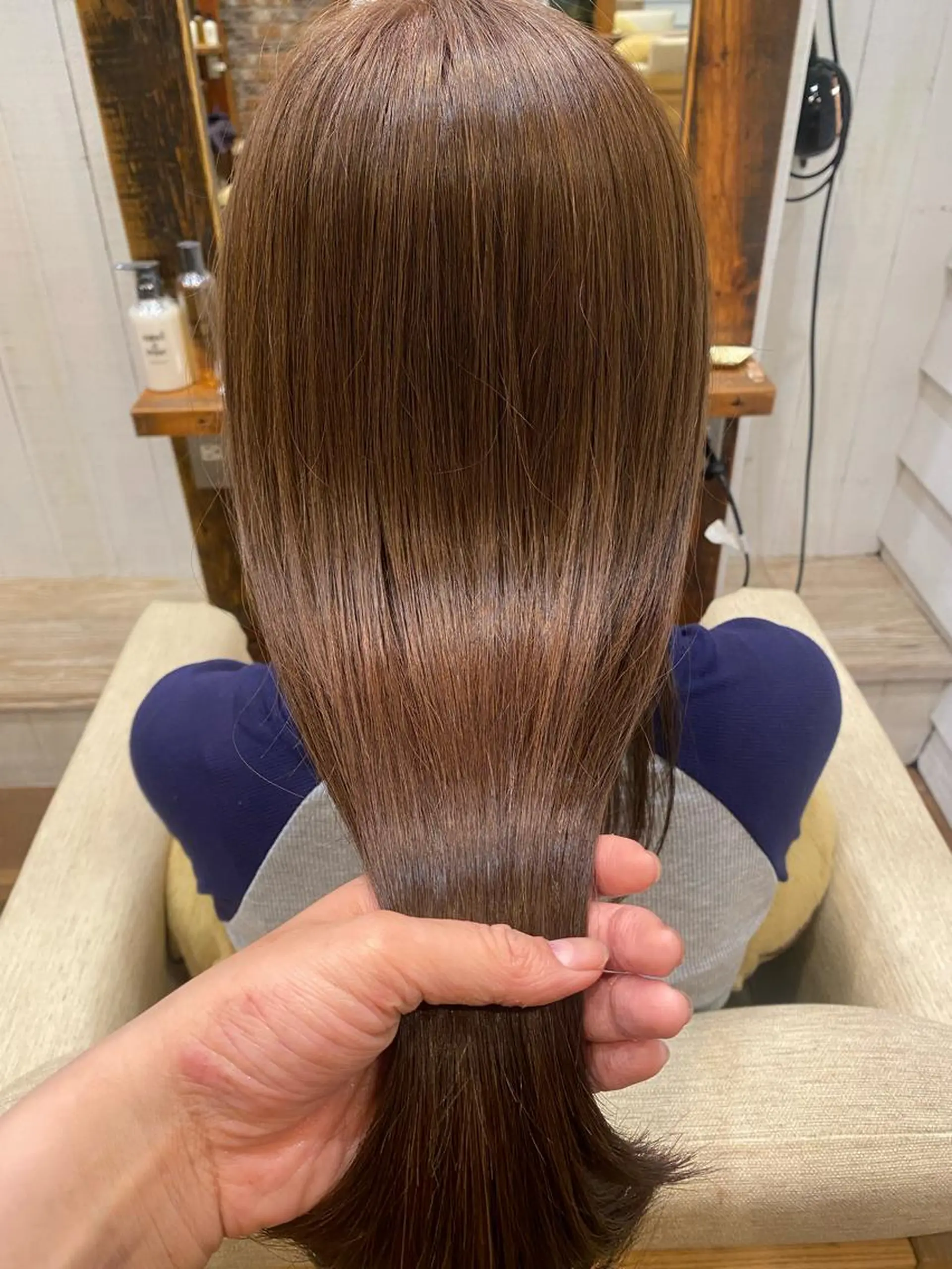 ミディアム カラー ‎🤍透明感カラー 【仙川】セリナ‎🤍のヘアスタイル