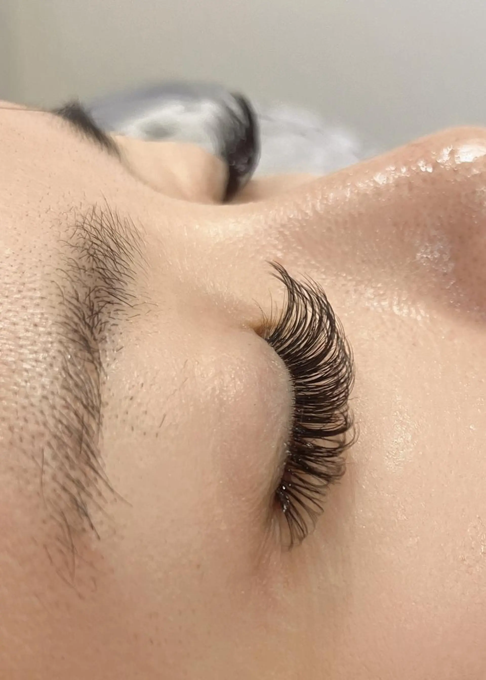 マツエク・マツパ 付け放題 バインドロック カラーマツエク フラットラッシュ 韓国風マツエク AB マツエクネイルサロンのマツエク・マツパデザイン