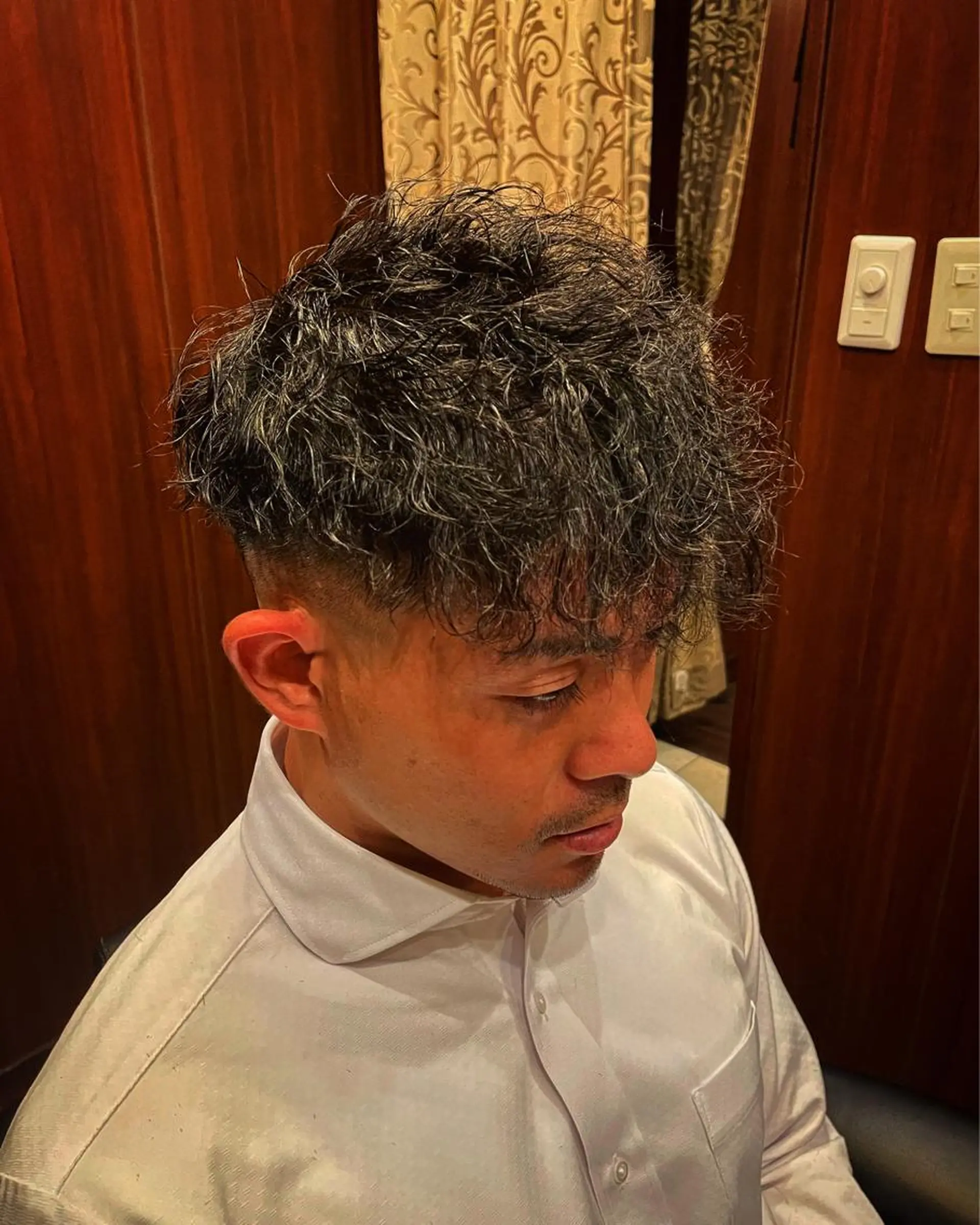 ショート パーマ メンズ メンズパーマ takikawa ryuのヘアスタイル