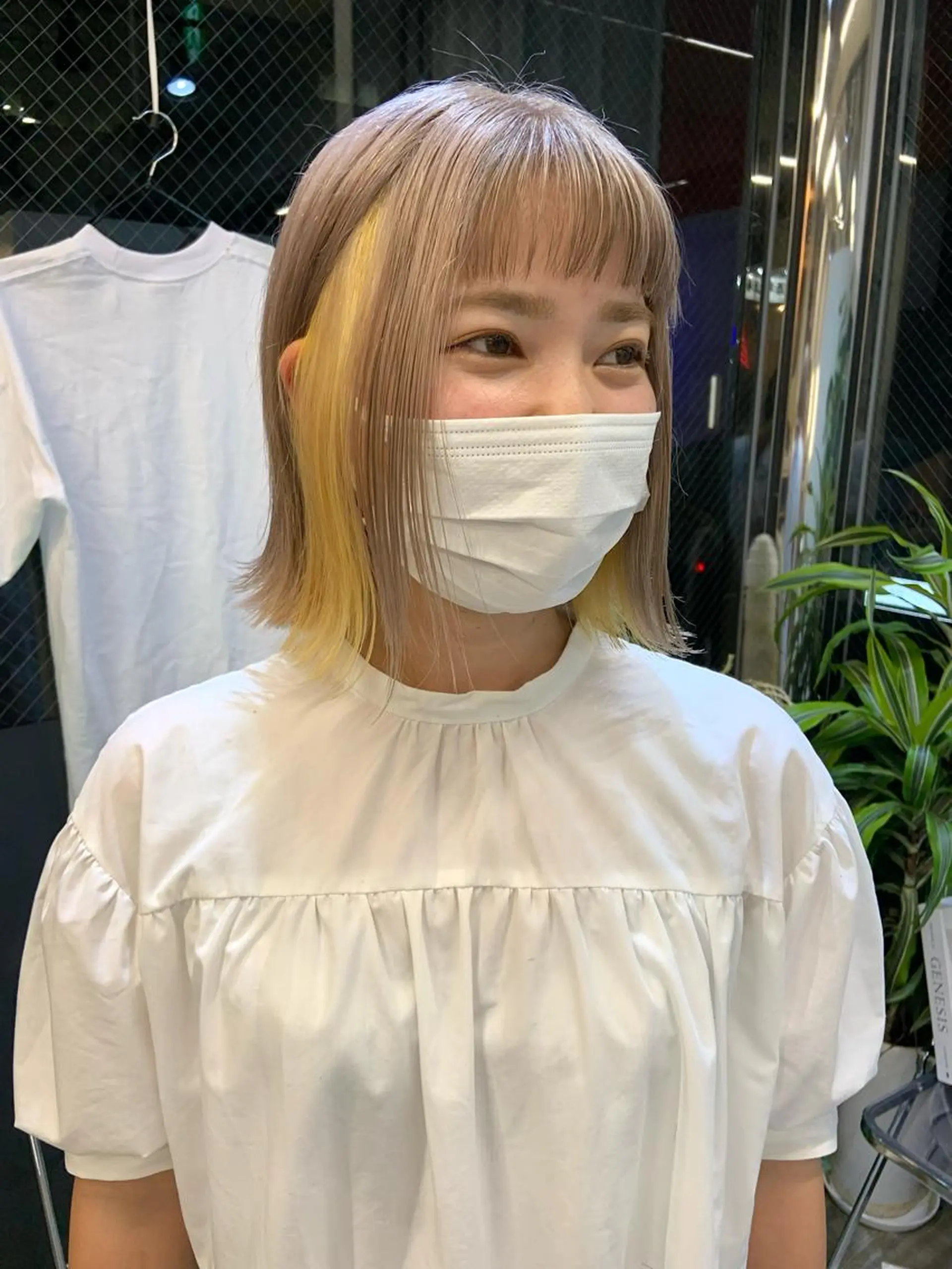 ショート ヘアカラー トリートメント 博多/艶カラー Natsuのヘアスタイル