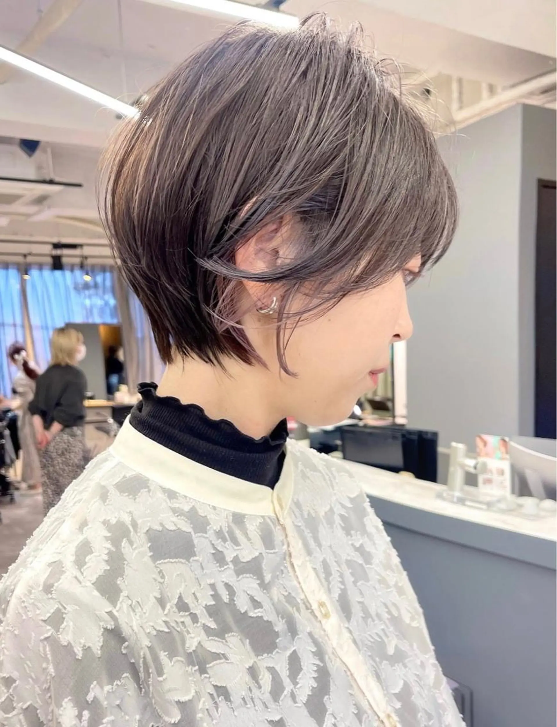 ショート 岸本 理希のヘアスタイル