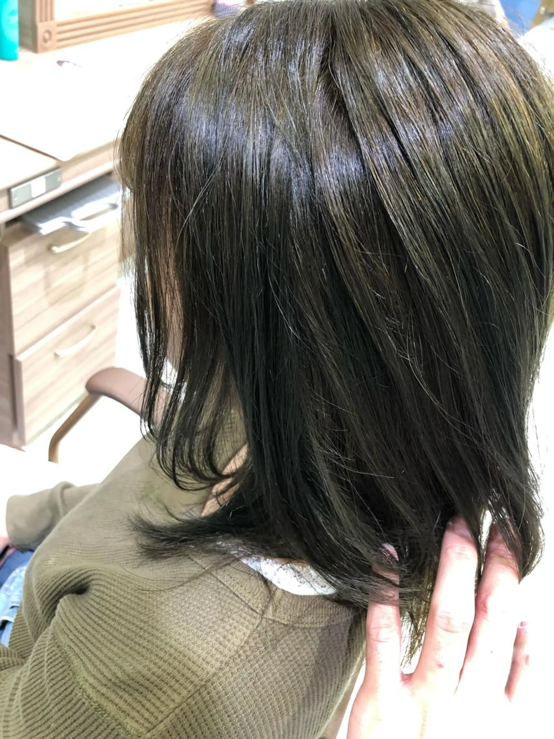 ミディアム カラー 大人女性のショート ・ボブ✂︎沼尻典祥のヘアスタイル