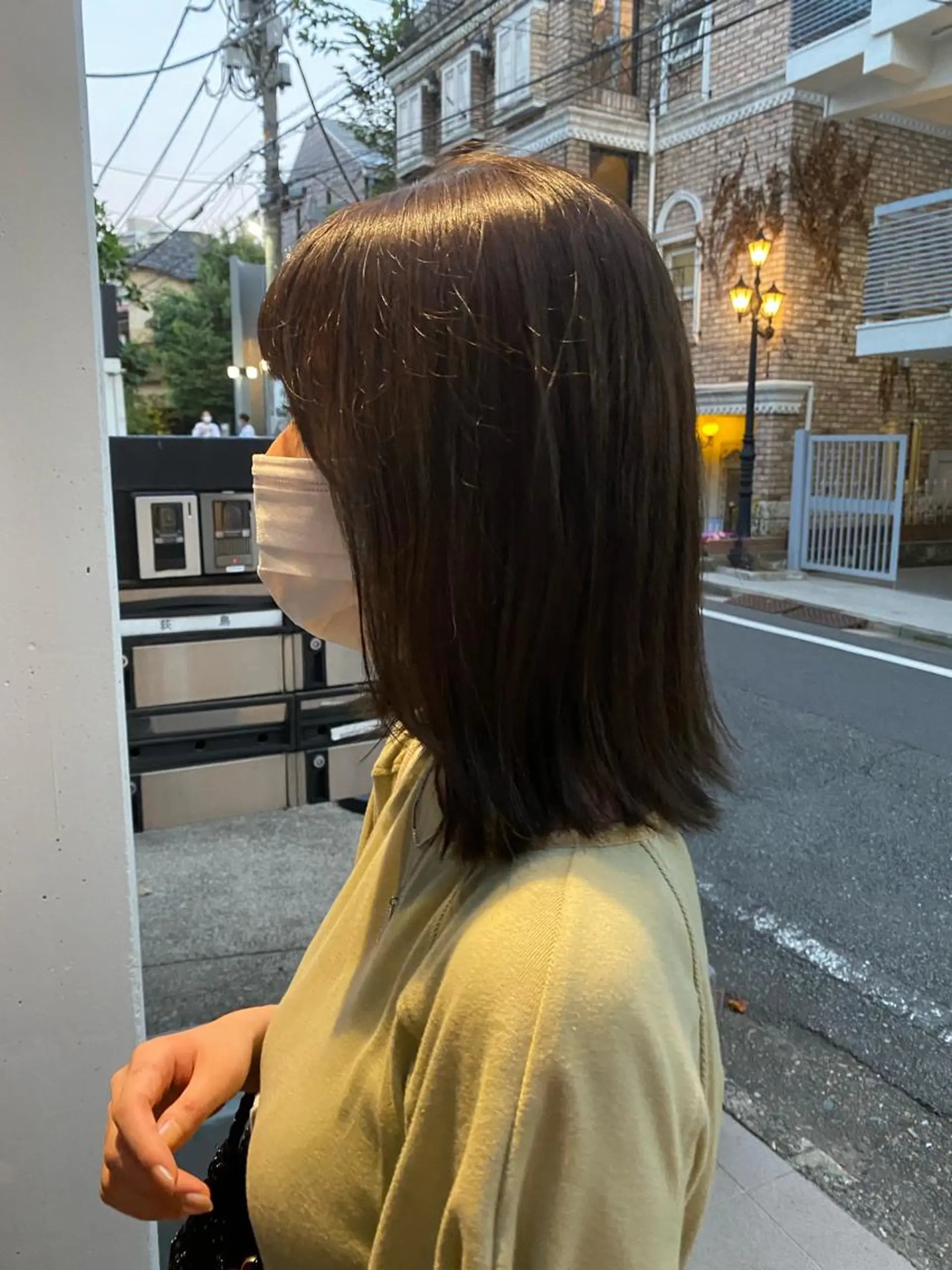 ミディアム カラー オリーブカラー お任せヘア☘️☘️ 及川渚のヘアスタイル