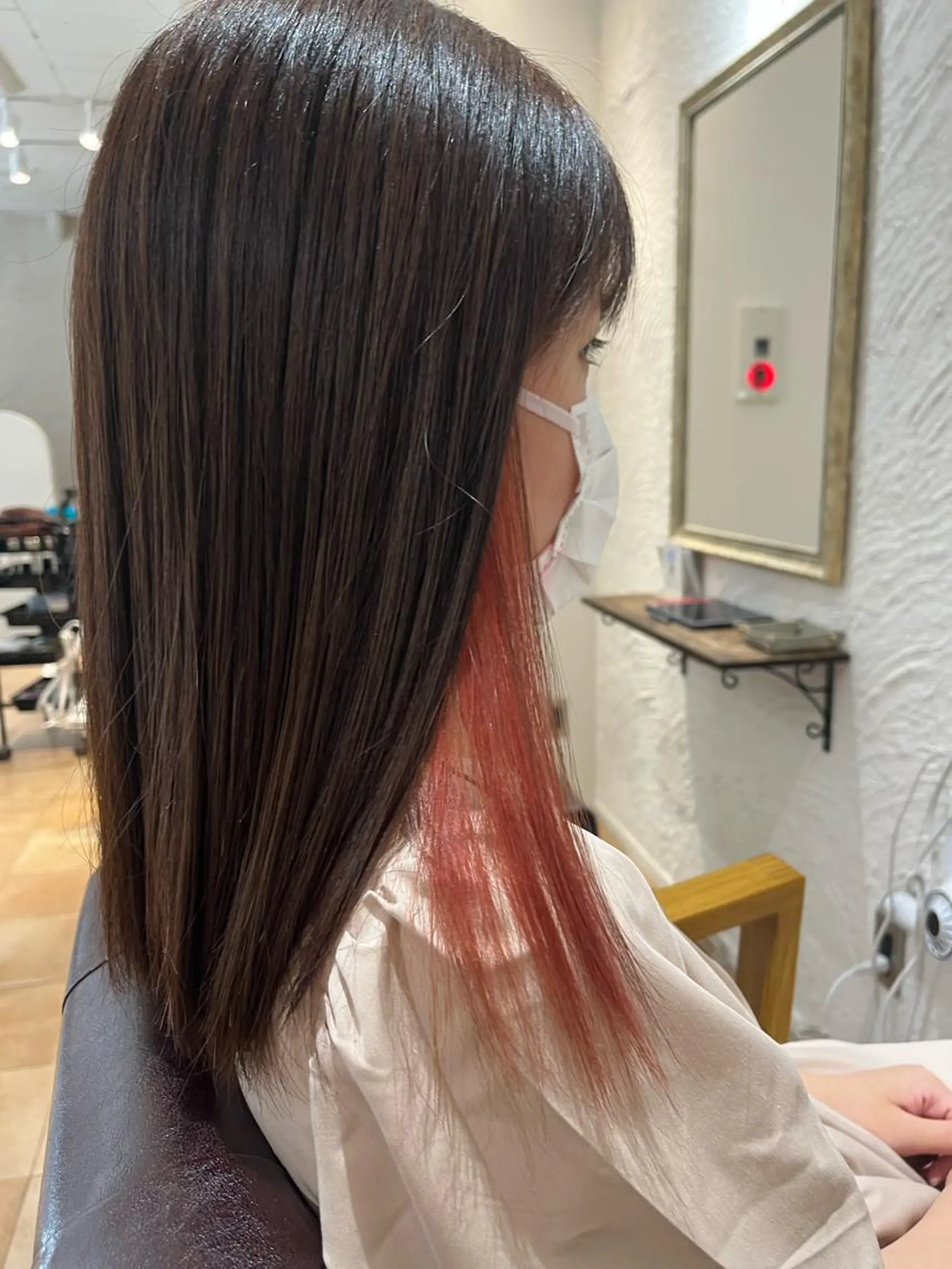 ミディアム カラー インナーカラー ピンクカラー ヘアカラー 🌈透明感カラー🌈 🌟吉田祐介🌟のヘアスタイル