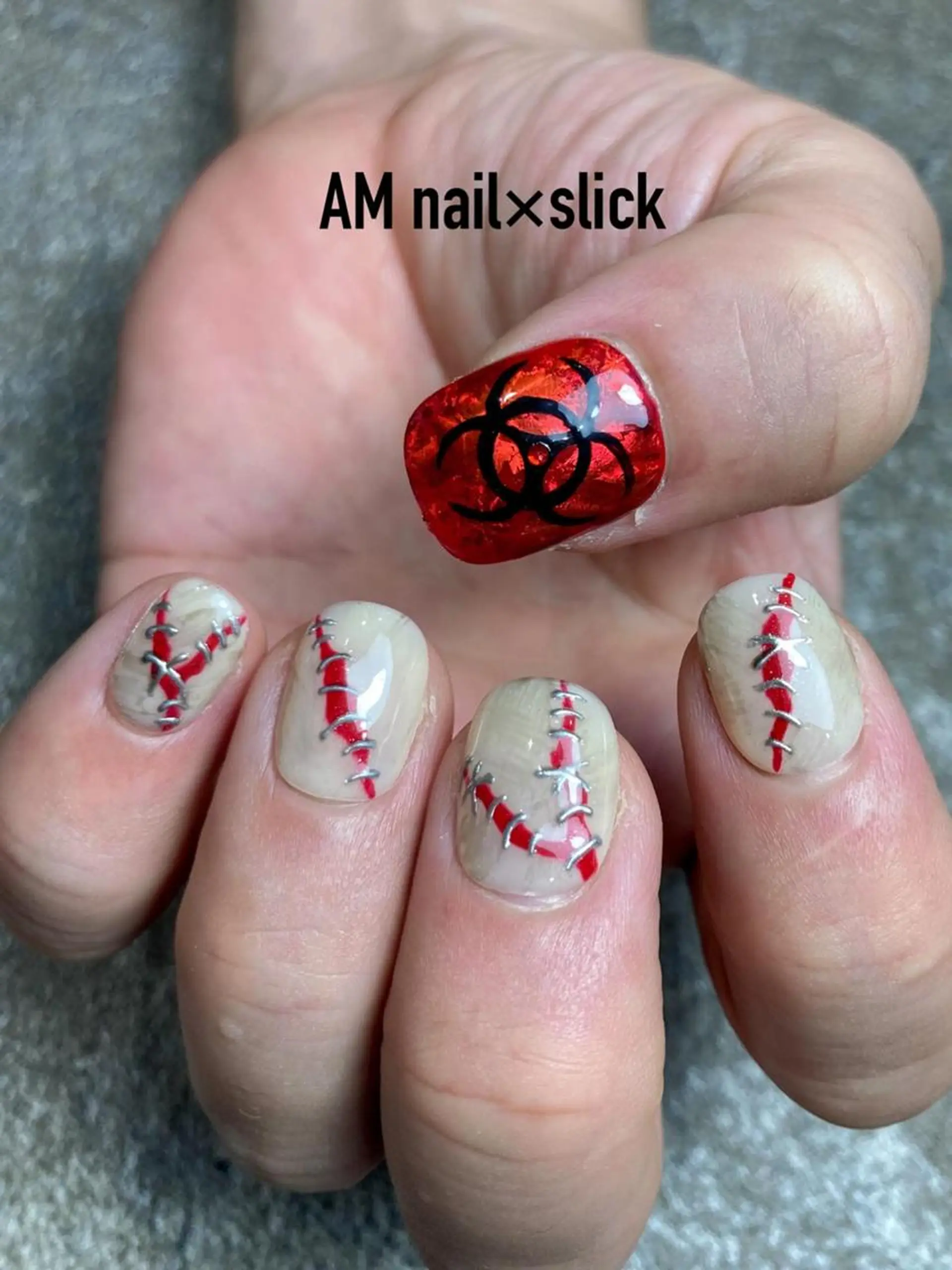 ネイル アートネイル 持ち込み ハンドネイル Am:nail 柏 SUE（スゥ）のネイルデザイン