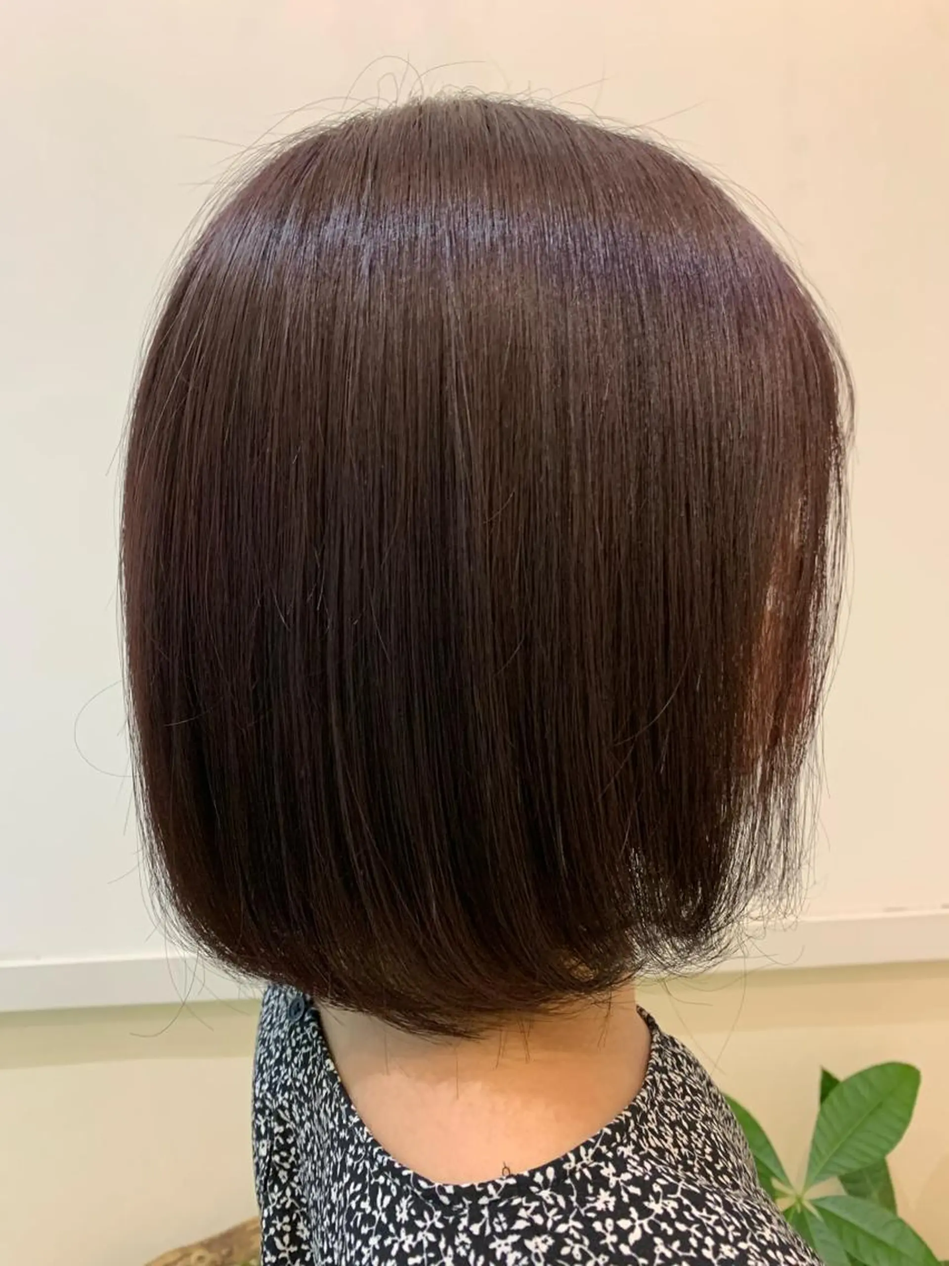 ショート カラー ブリーチしない暖色 カラー🥀杉 優菜のヘアスタイル