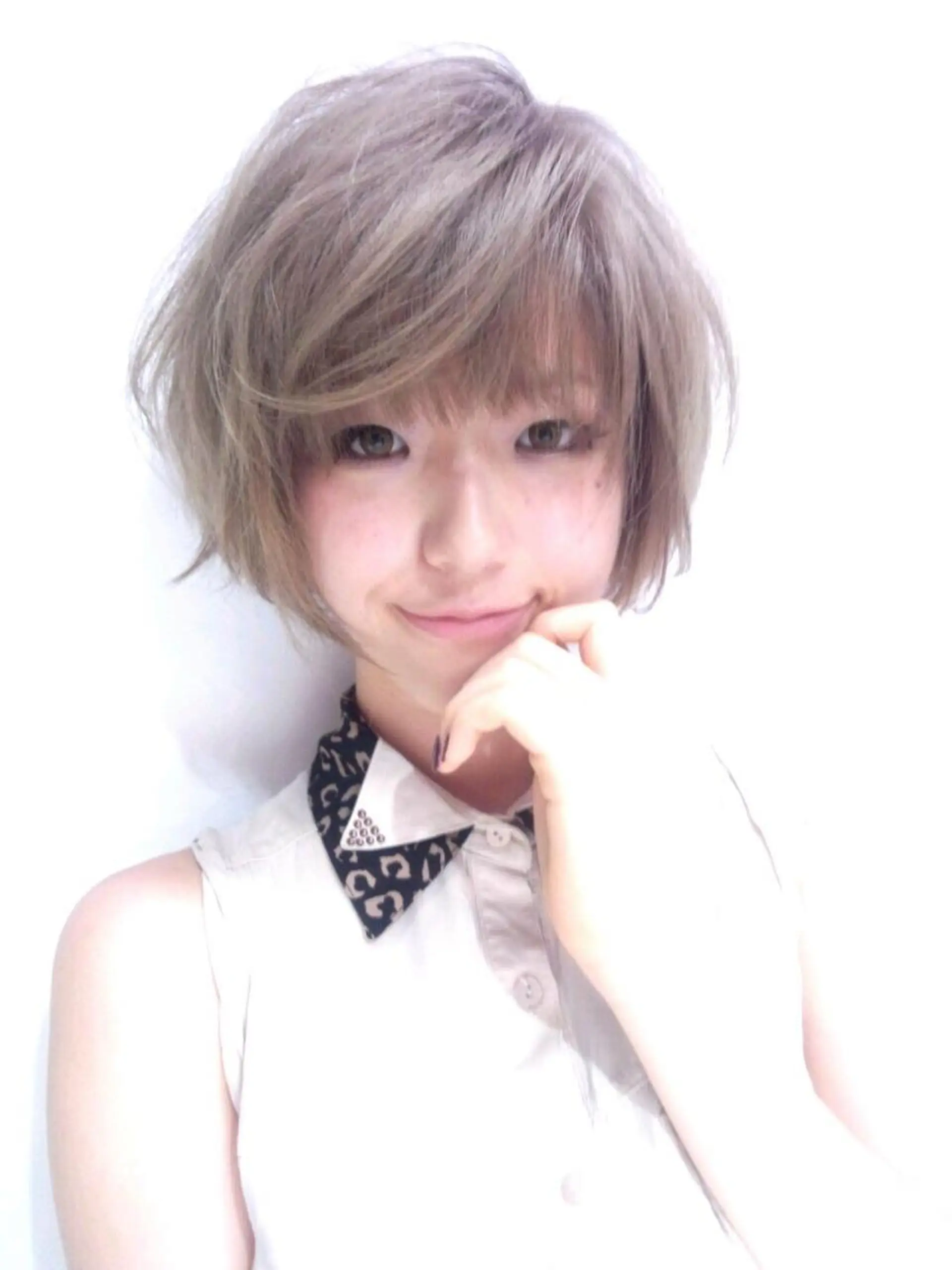 ショート カラー ショートヘア 神野 雅樹のヘアスタイル