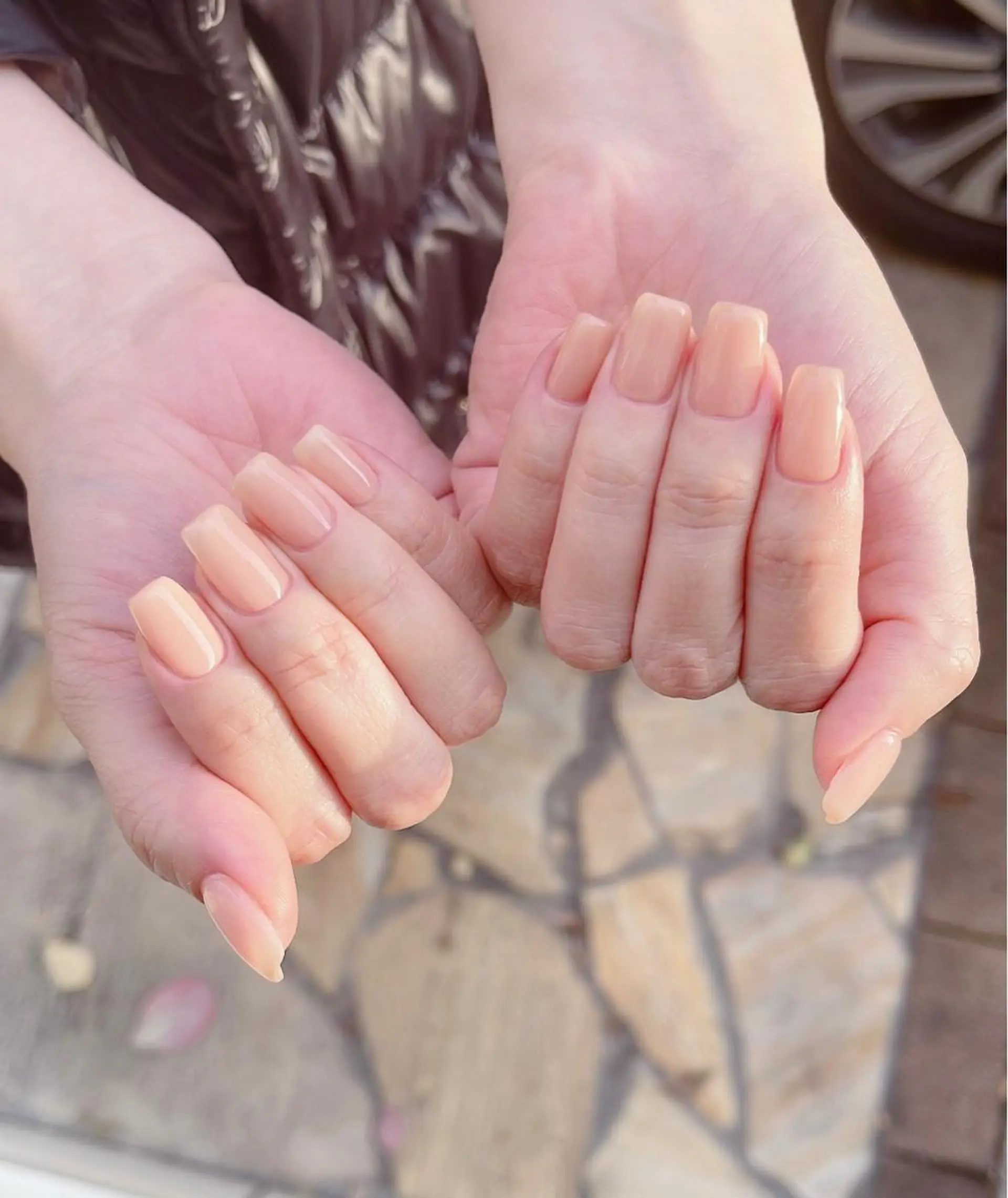 ミディアム めぐみのネイルサロン スタッフ練習のネイルデザイン