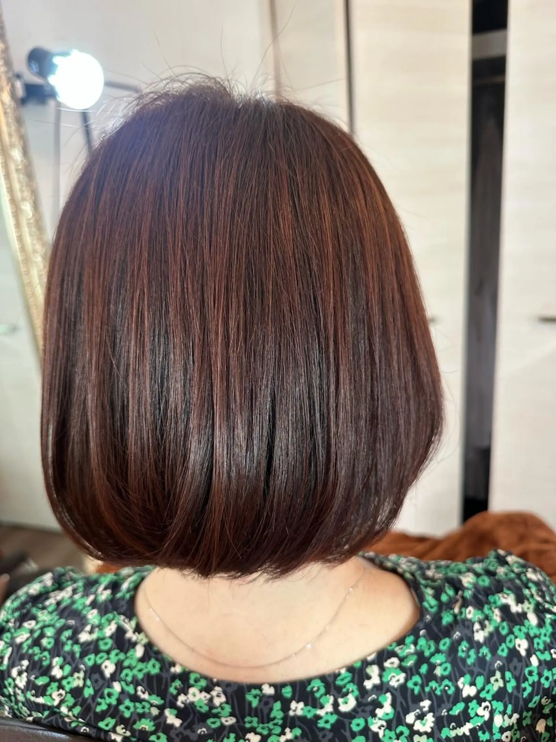 ミディアム カラー ローズカラー 🌺✨小川 友佳✨🌺のヘアスタイル